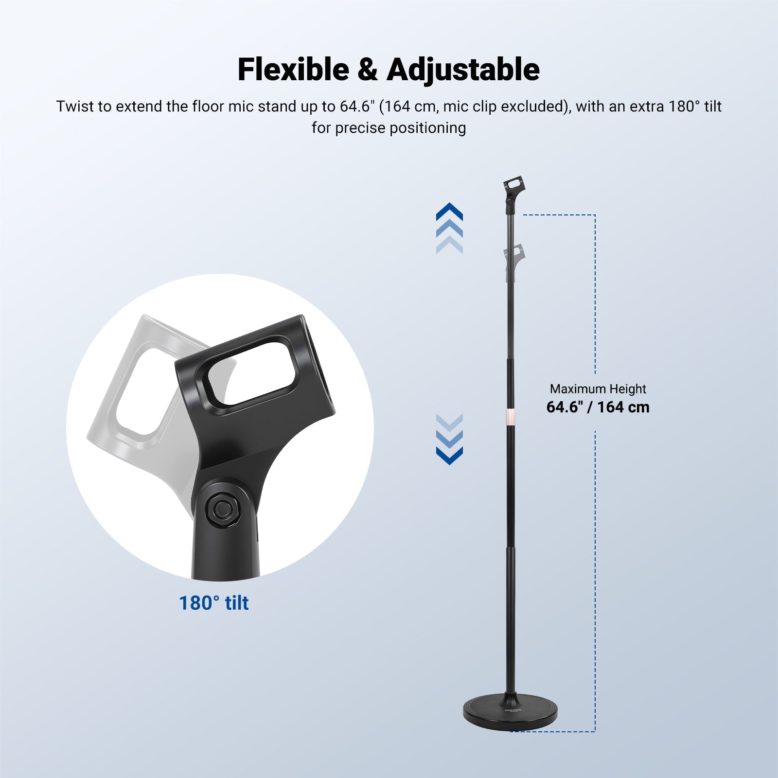 NEEWER MS045 Microphone Floor Stand