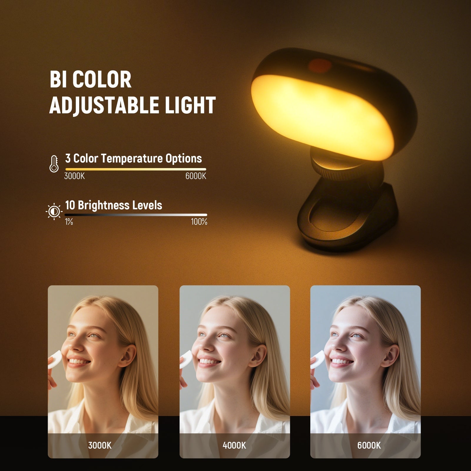NEEWER BASICS N9 Clip on LED Selfie Light