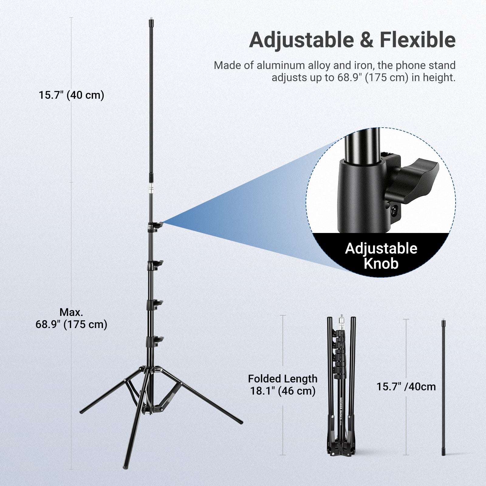 NEEWER BASICS ST014 Phone Tripod Stand