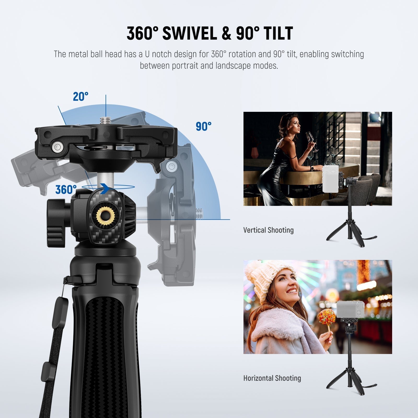 NEEWER TP38 15" Desktop Tripod