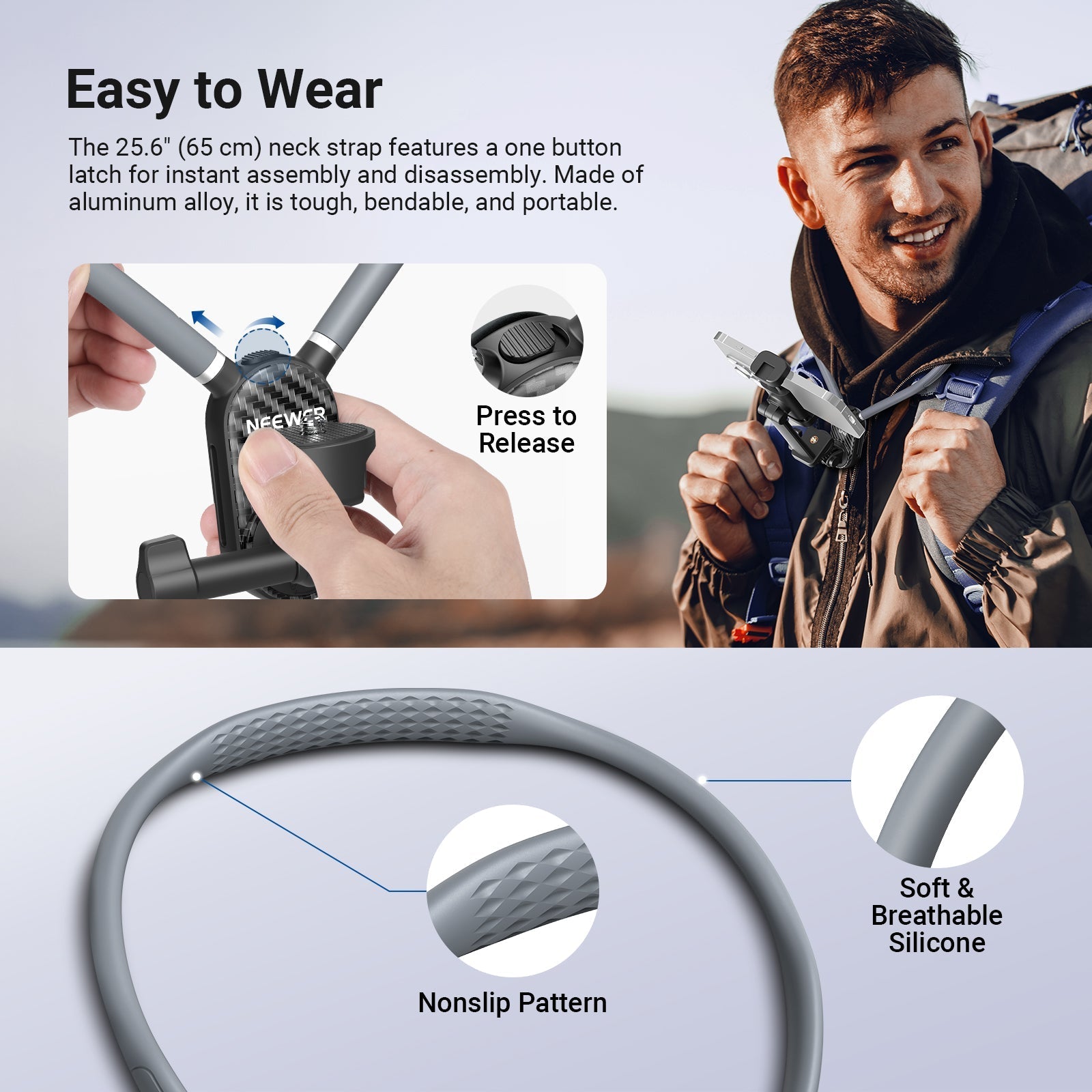 NEEWER GP48 Neck Phone Holder