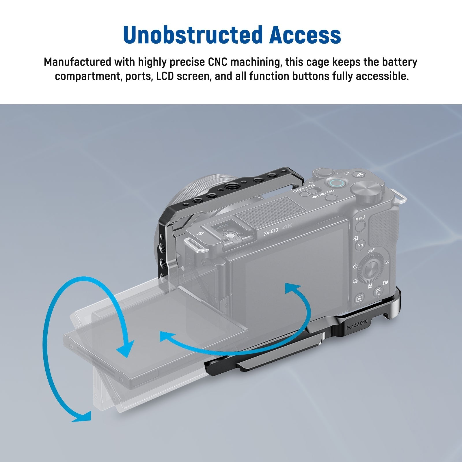 NEEWER CA003S Camera Cage for Sony ZV-E10