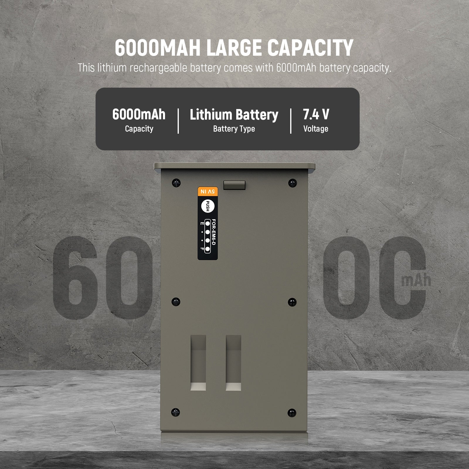 NEEWER EM6-D Hunting Camera Battery Pack for Reveal X Gen 3.0/X Pro/X Gen 2.0/SK/XB
