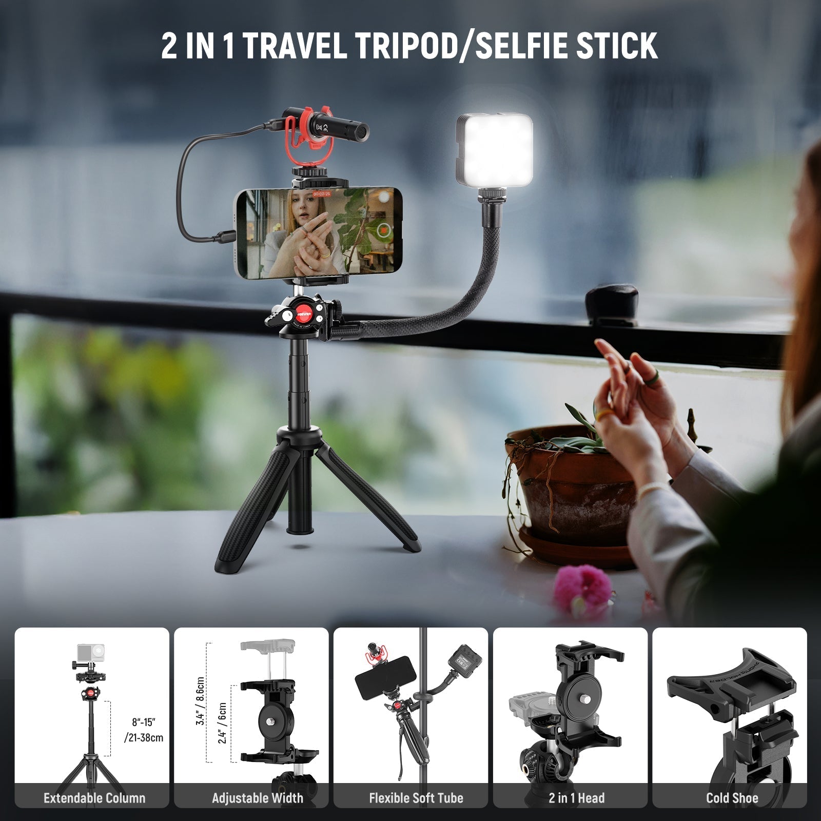 NEEWER PA045 Vlogging Kit