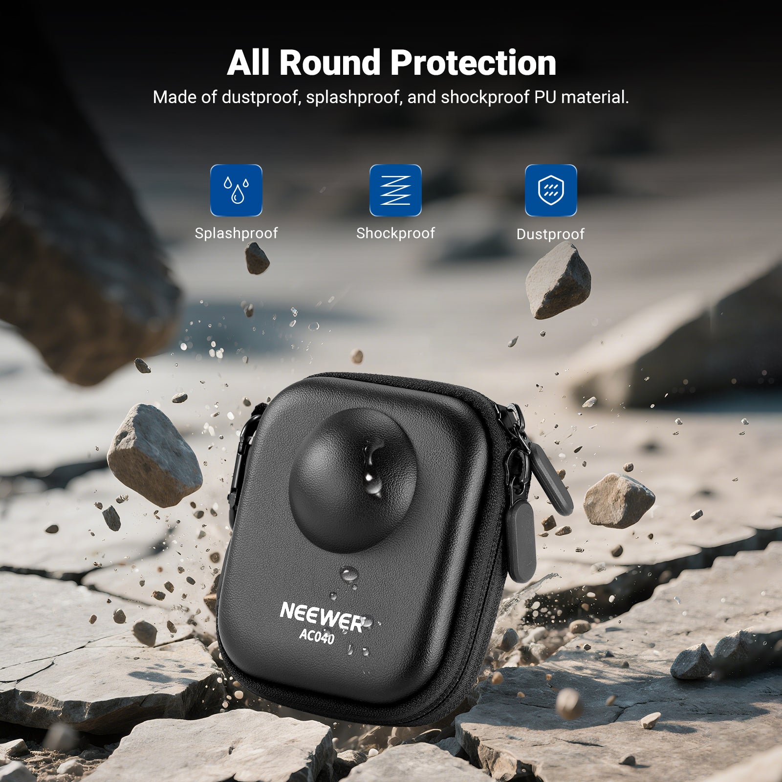 NEEWER AC04 Storage Case Compatible with DJI Osmo 360