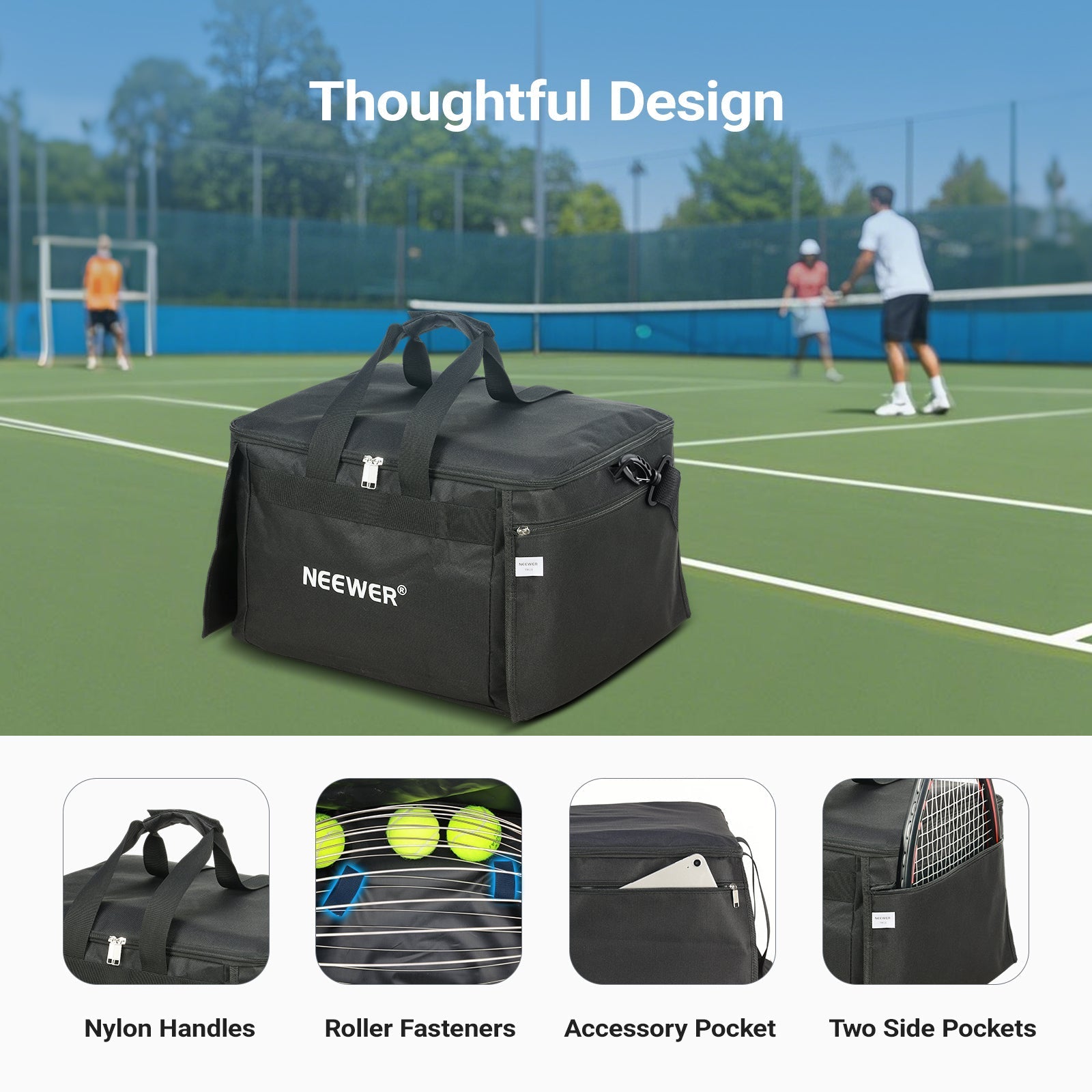NEEWER TB03B Tennis Ball Collector Carry Bag