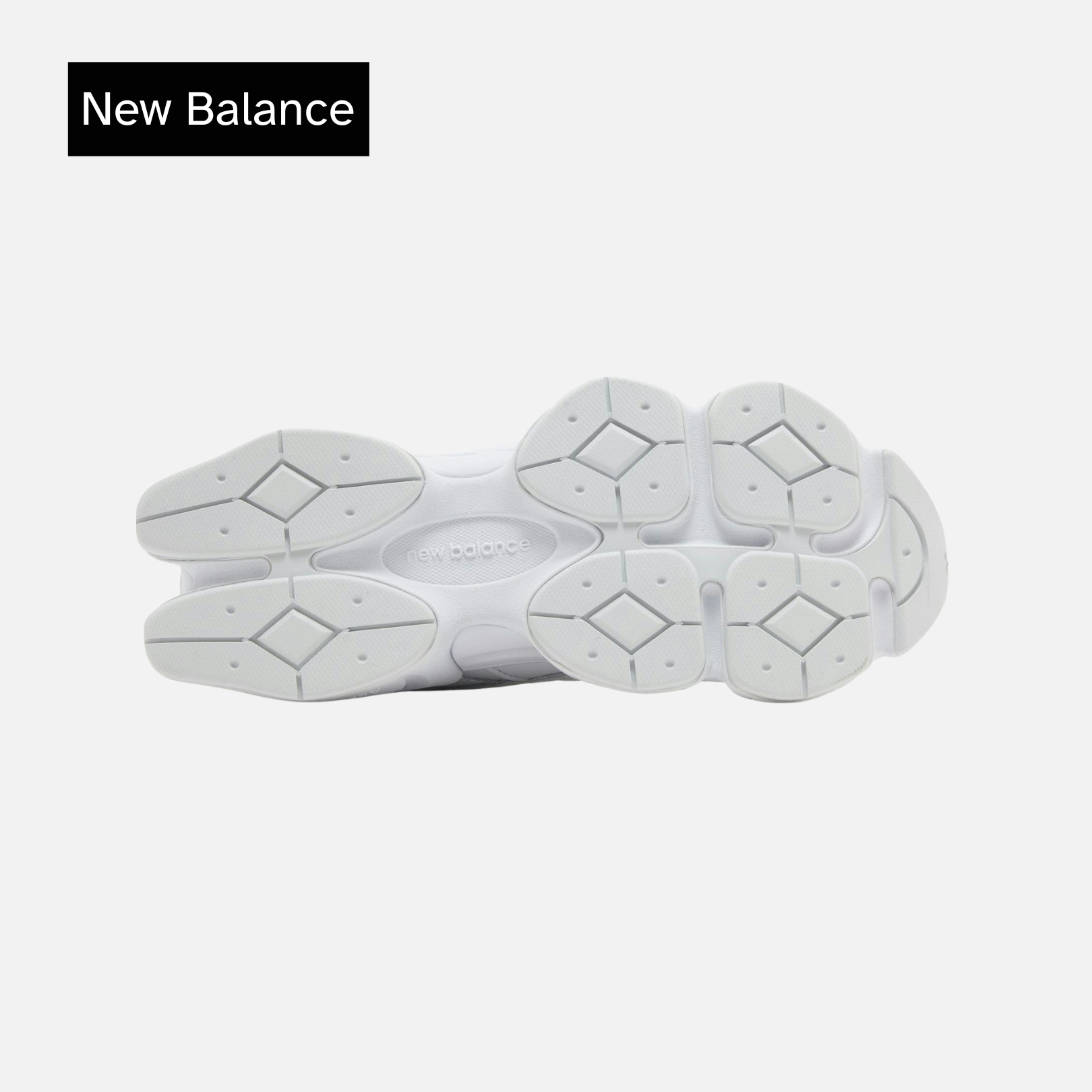 New Balance 9060 'Triple White'