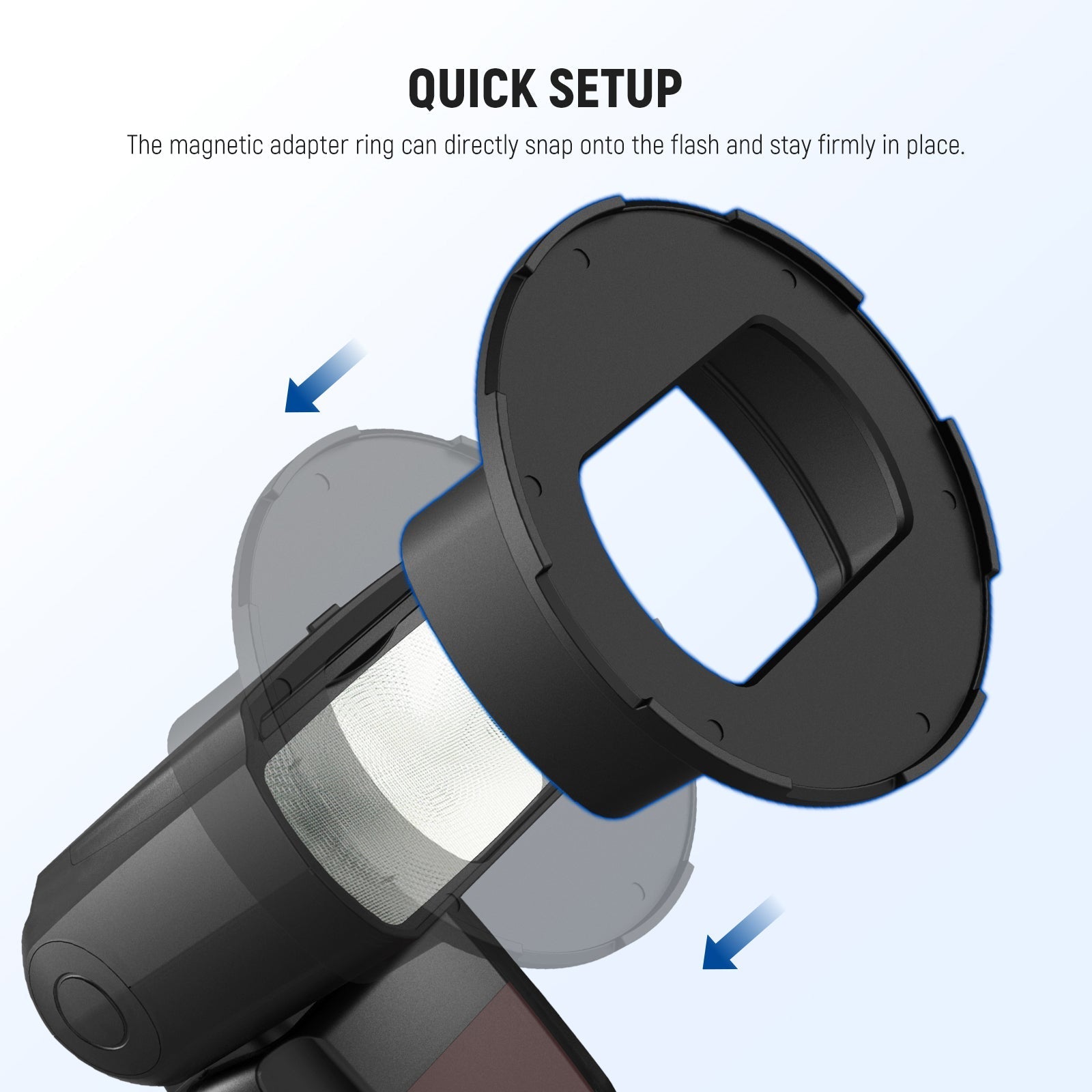NEEWER CRS13/CRS14 Flash Magnetic Adapter Ring