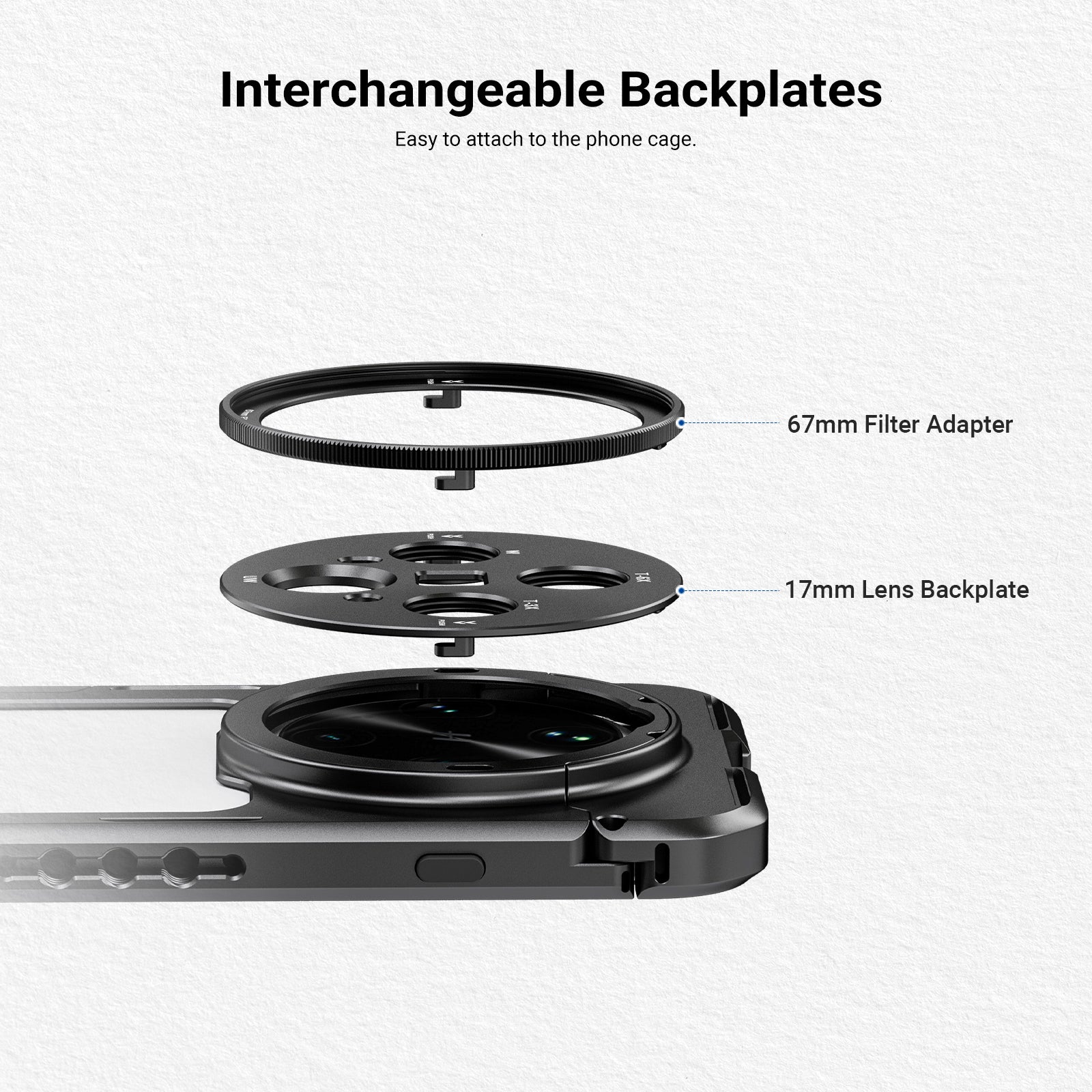NEEWER PA147 Phone Cage For Oppo Find X8 Ultra