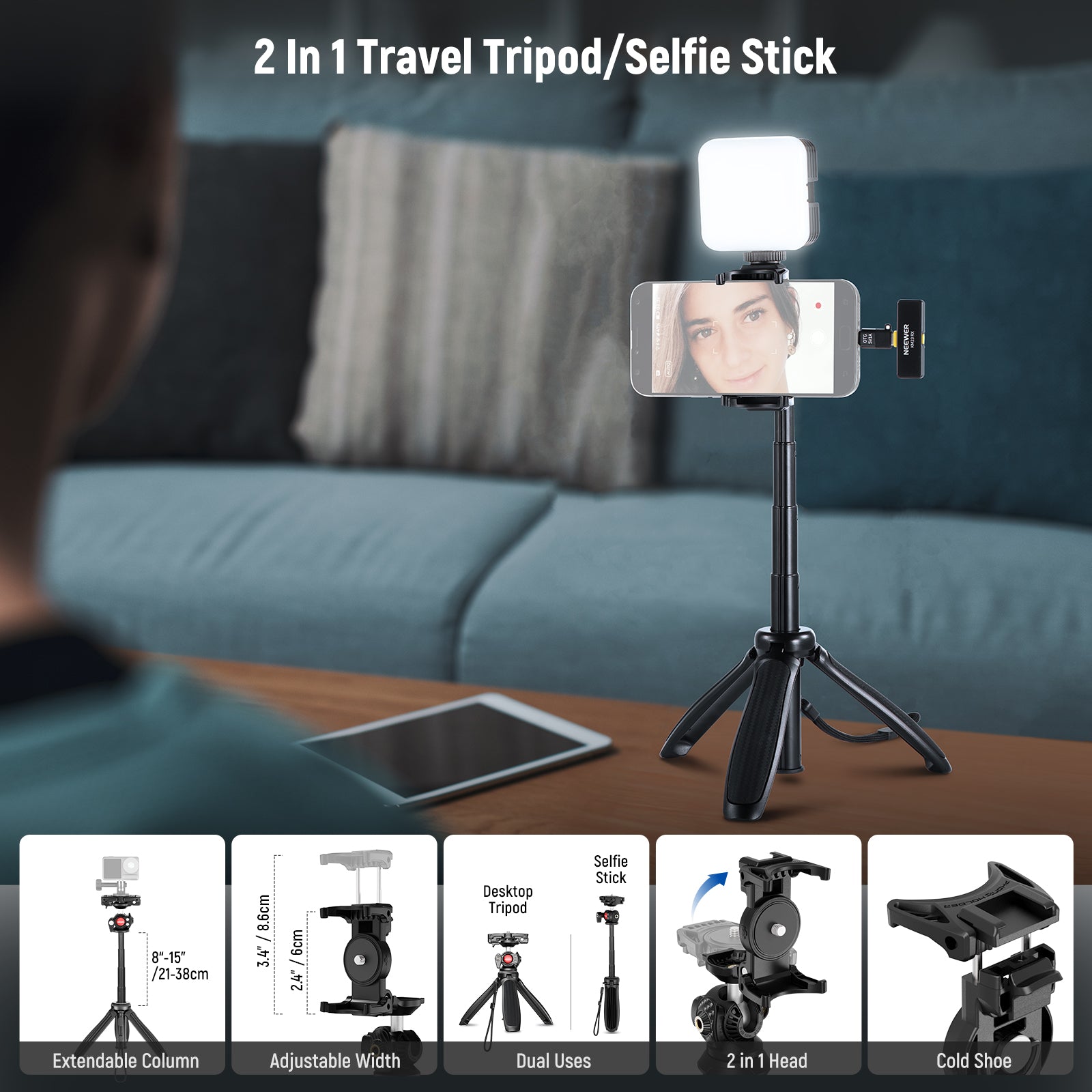 NEEWER PA048 Vlogging Kit