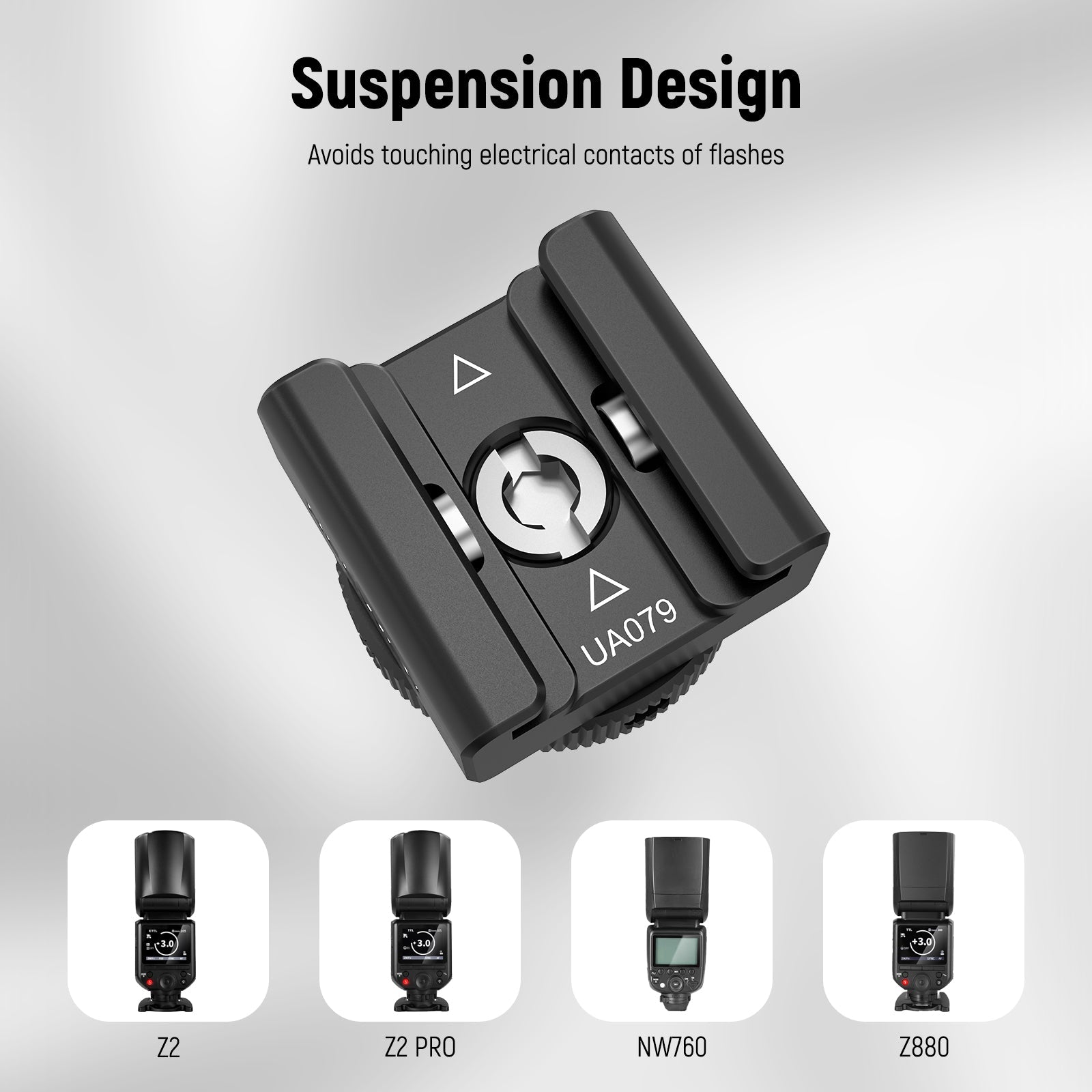 NEEWER UA079 Universal Cold Shoe Mount Adapter