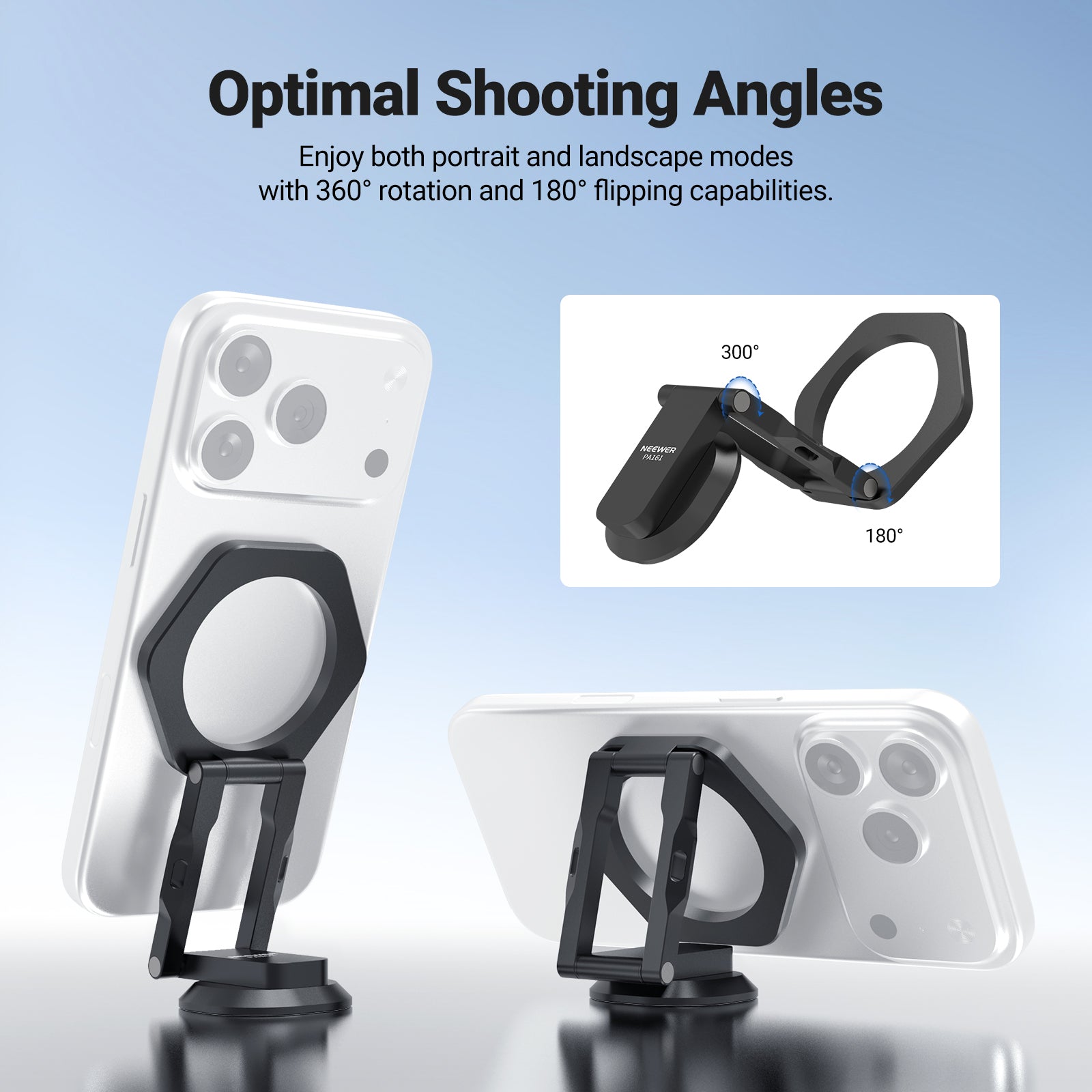 NEEWER PA161 Dual Magnetic Phone Holder