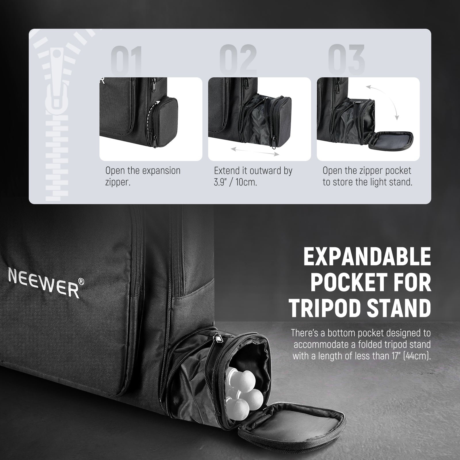 NEEWER RU-012 Travel Bag For Starlink Mini