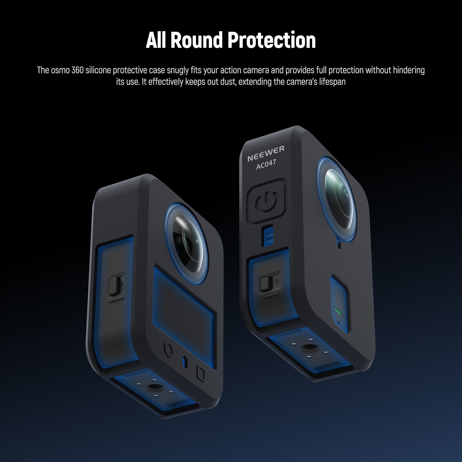 NEEWER Silicone Protector Kit For DJI Osmo 360