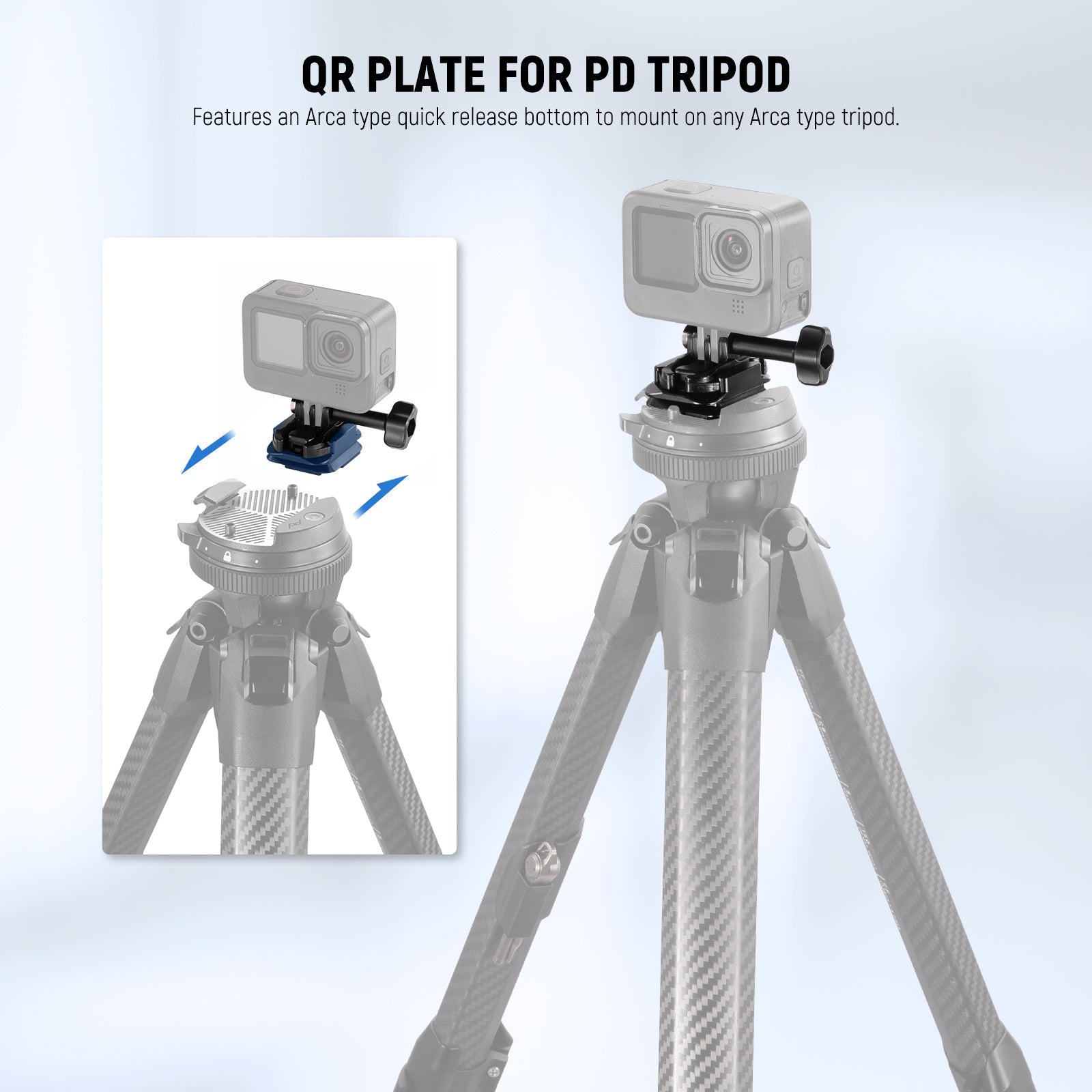 NEEWER QR016 Backpack Strap Mount Adapter Kit