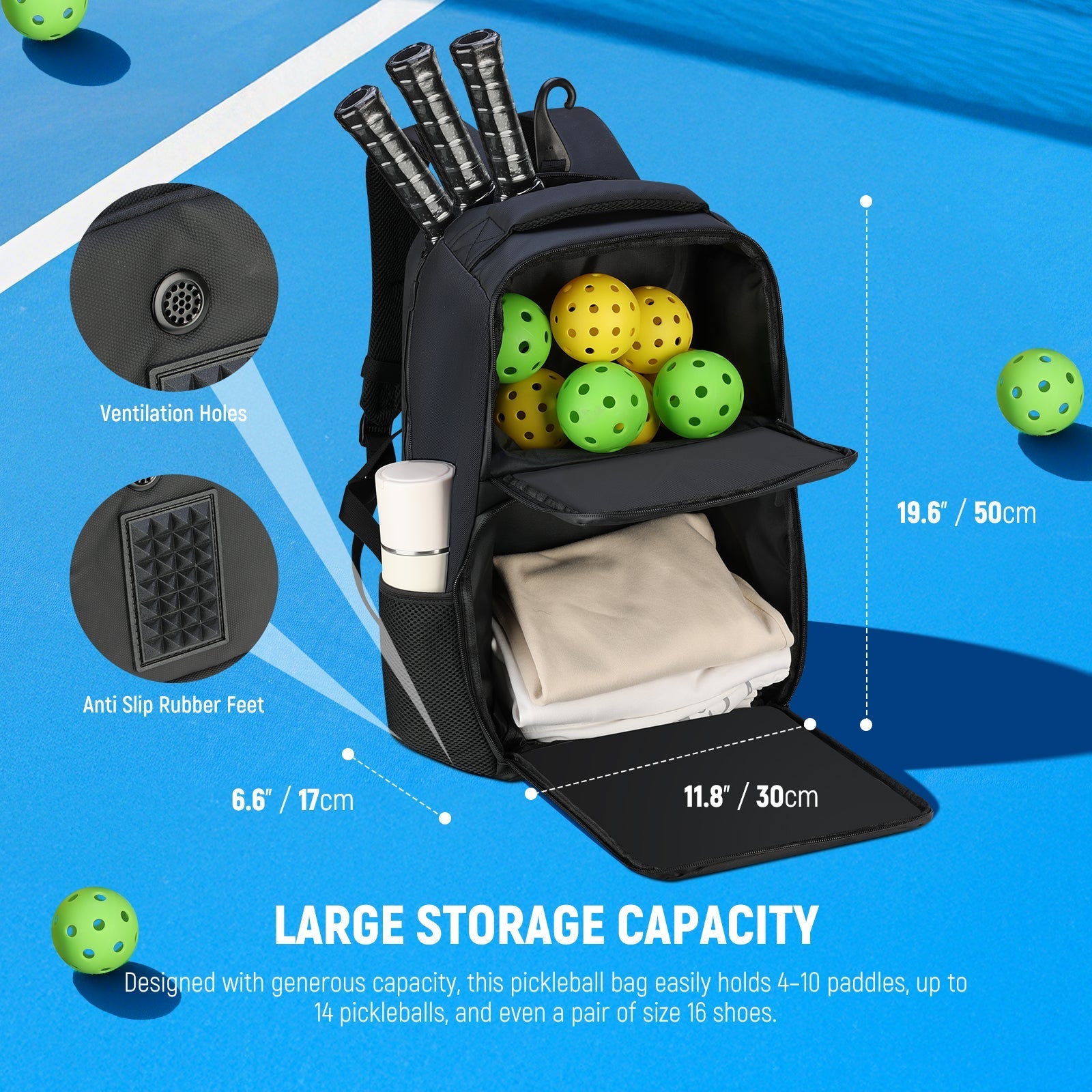 NEEWER PB01B Pickleball Backpack