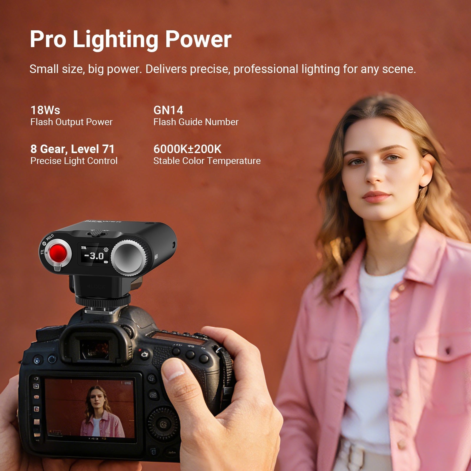NEEWER Z160U TTL Mini Camera Flash Speedlite