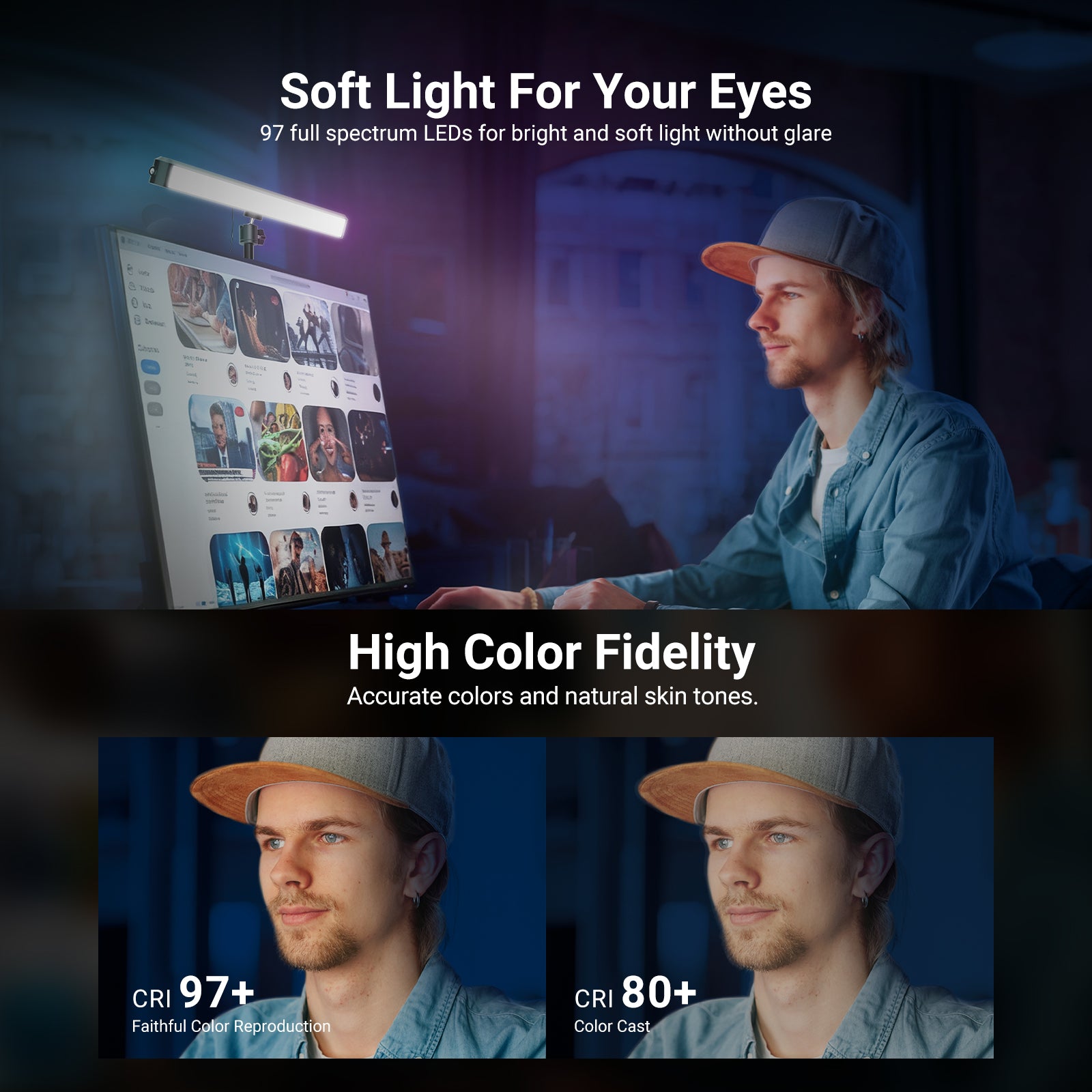 NEEWER NG01 RGB LED Streaming Light