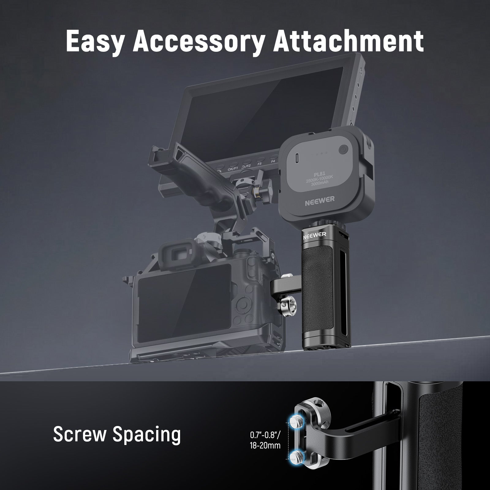 NEEWER CA067H Lightweight Side Handle