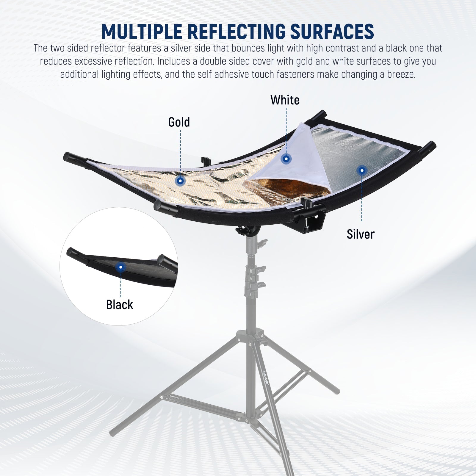 NEEWER RF-04 Clamshell Light Reflector Diffuser