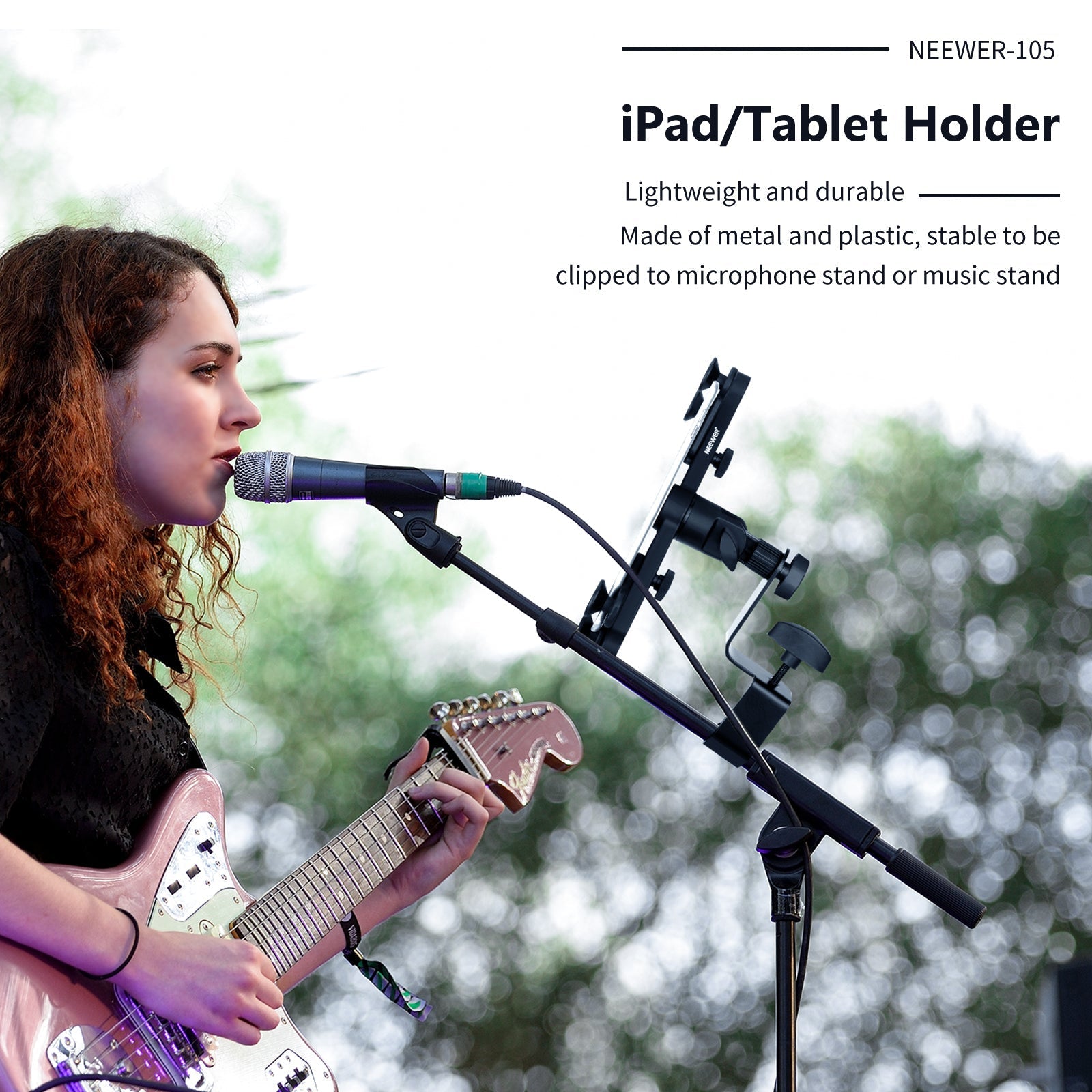 NEEWER 6-11 inch Adjustable Tablet Holder