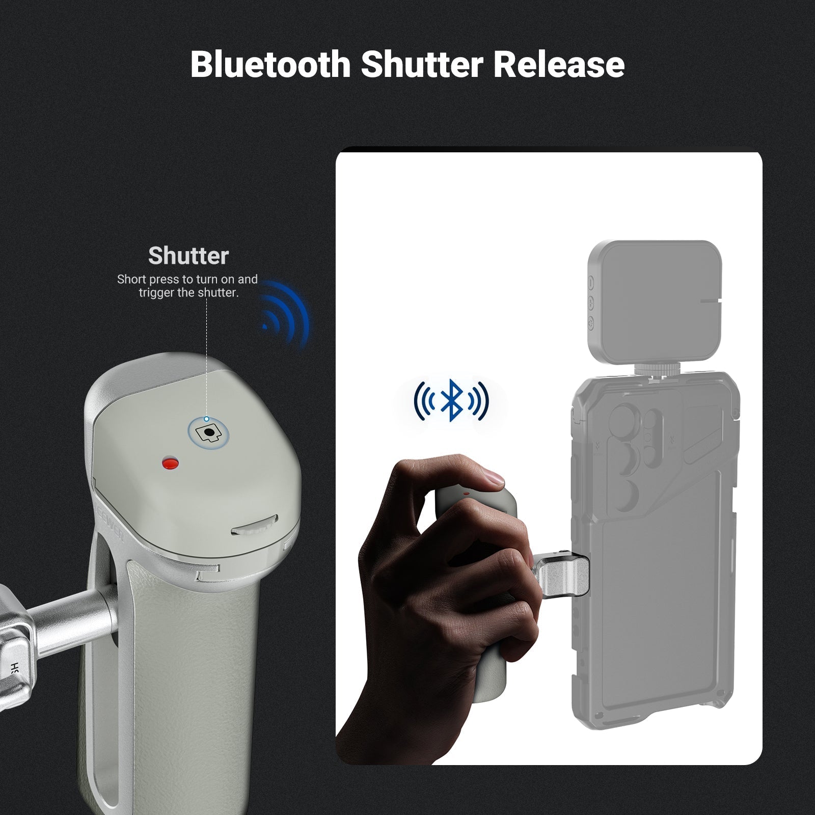 NEEWER PA148/PA148E Quick Release Side Handle