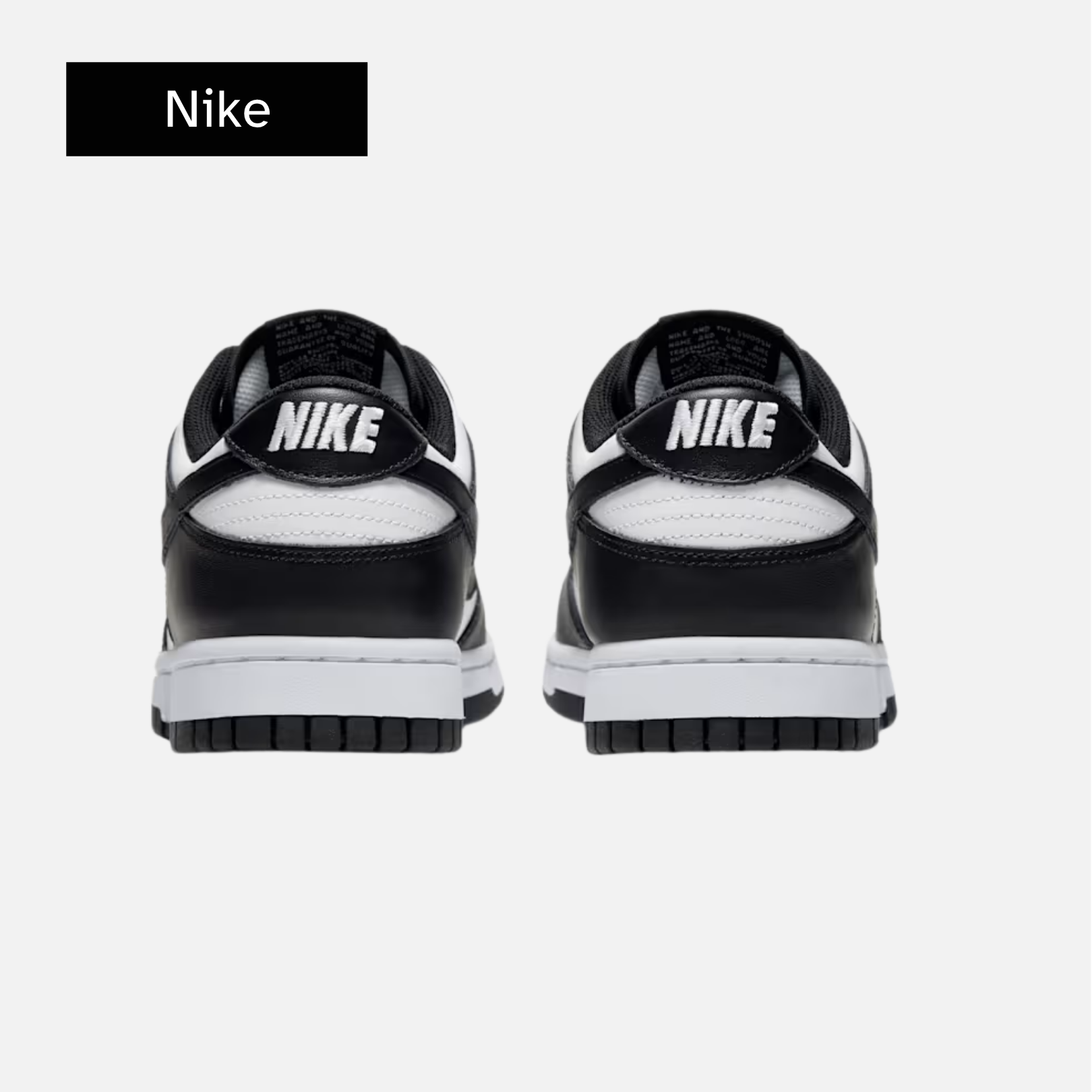 Nike Dunk Low Wmns 'Black White'