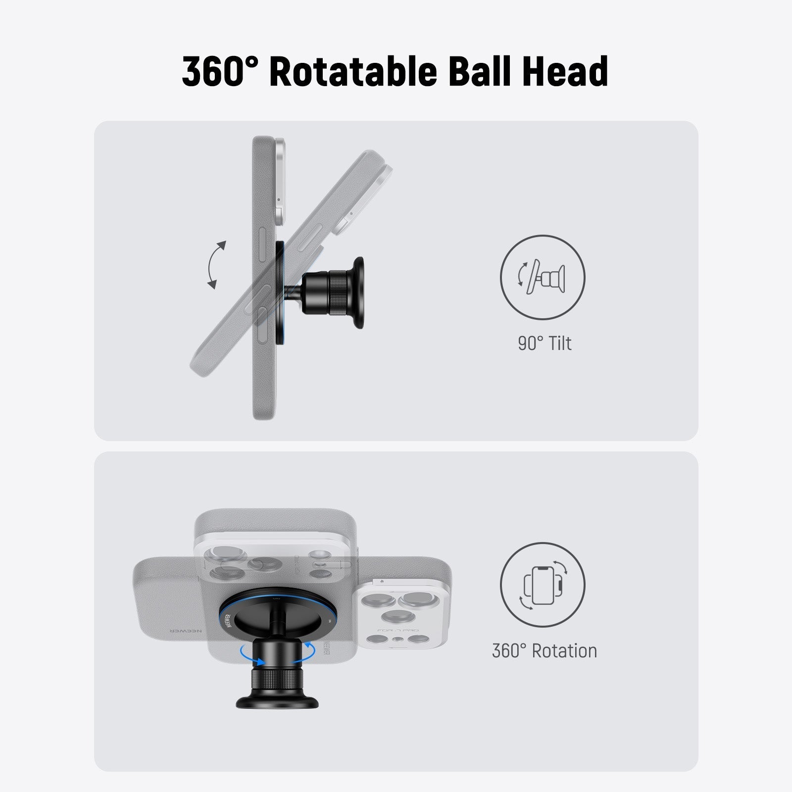 NEEWER PA072 Magnetic Phone Tripod Mount