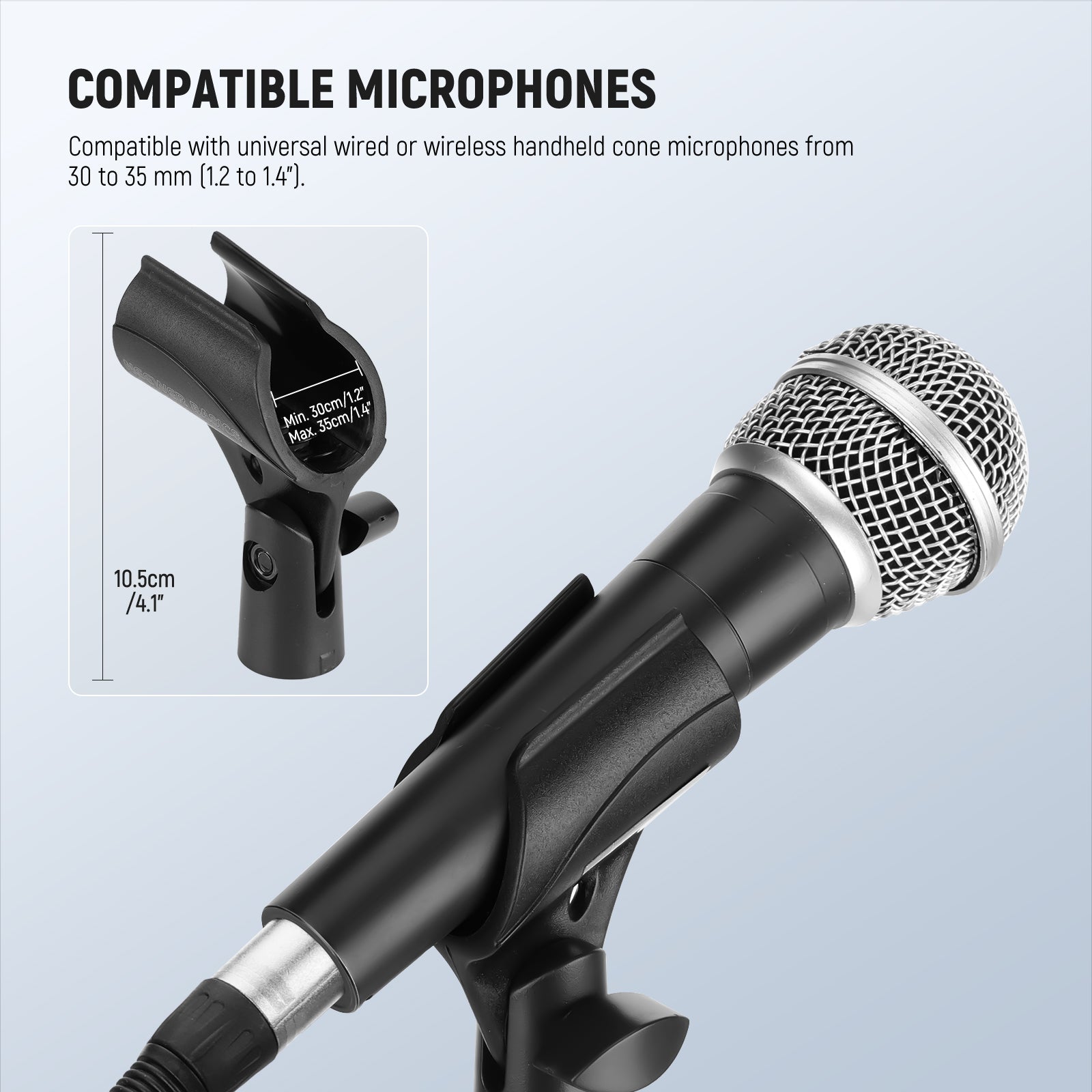 NEEWER BASICS MS019/MS018 Microphone Holder Accessories Kit