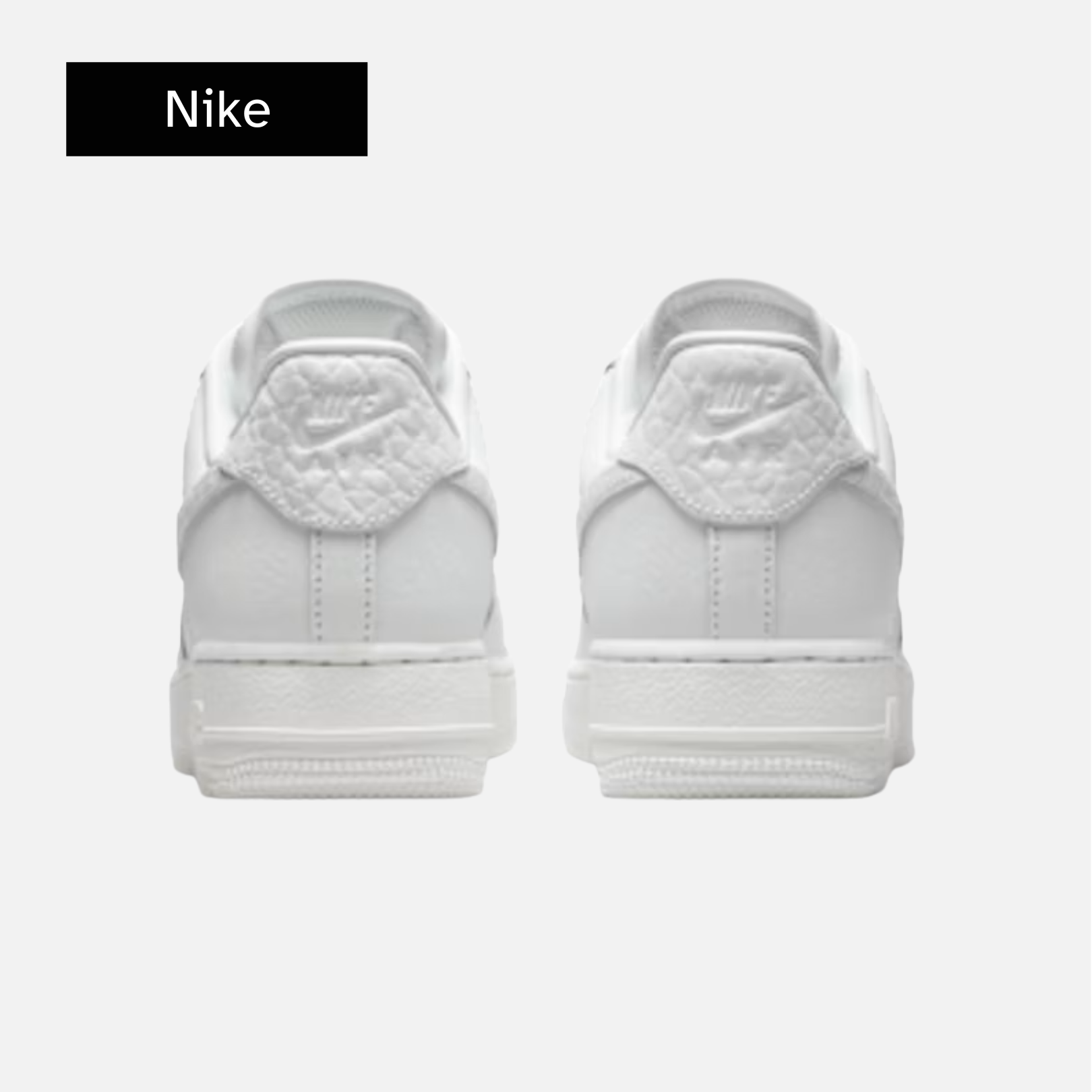 Nike Wmns Air Force 1 '07 Low 'Summit White/White/Metallic Silver/Summit White'
