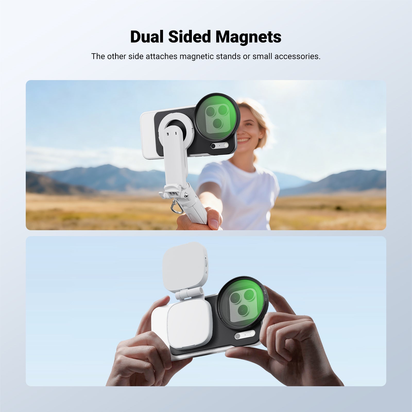 NEEWER FH-05 6.9" Magnetic Filter Backplate Kit For iPhone Pro Max & Plus Versions