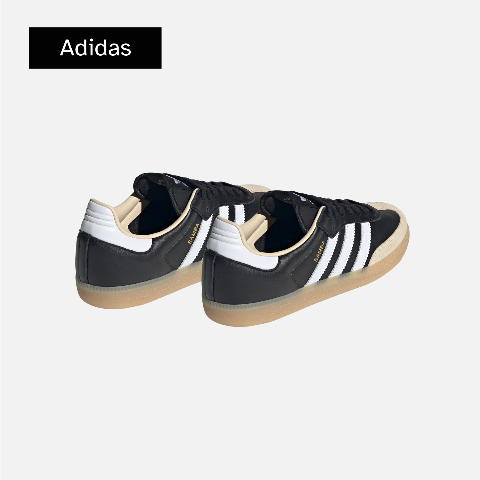 adidas Samba OG 'Black White Gum'