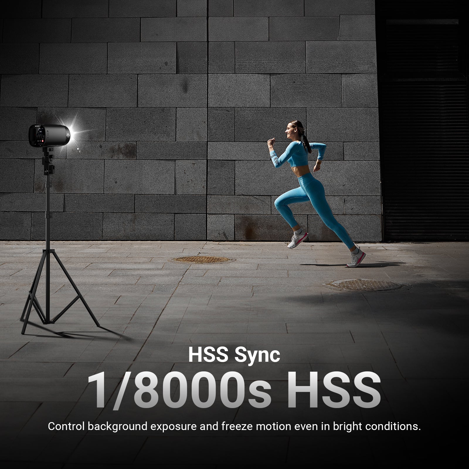 NEEWER Q120 120Ws 2.4G TTL Outdoor Studio Flash