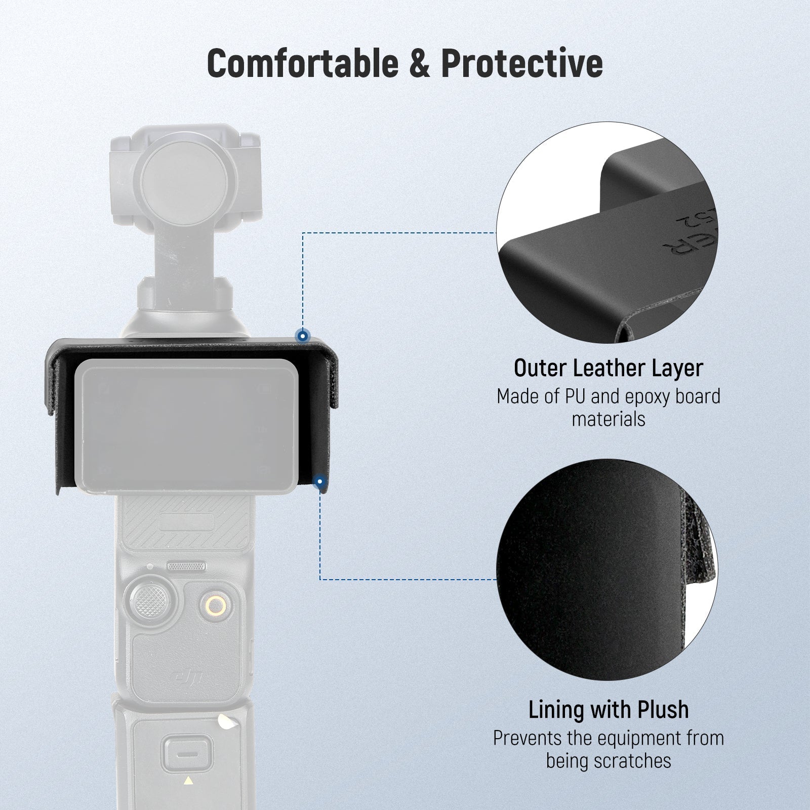 NEEWER BASICS CA152 Sunshade Cover For DJI Osmo Pocket 3