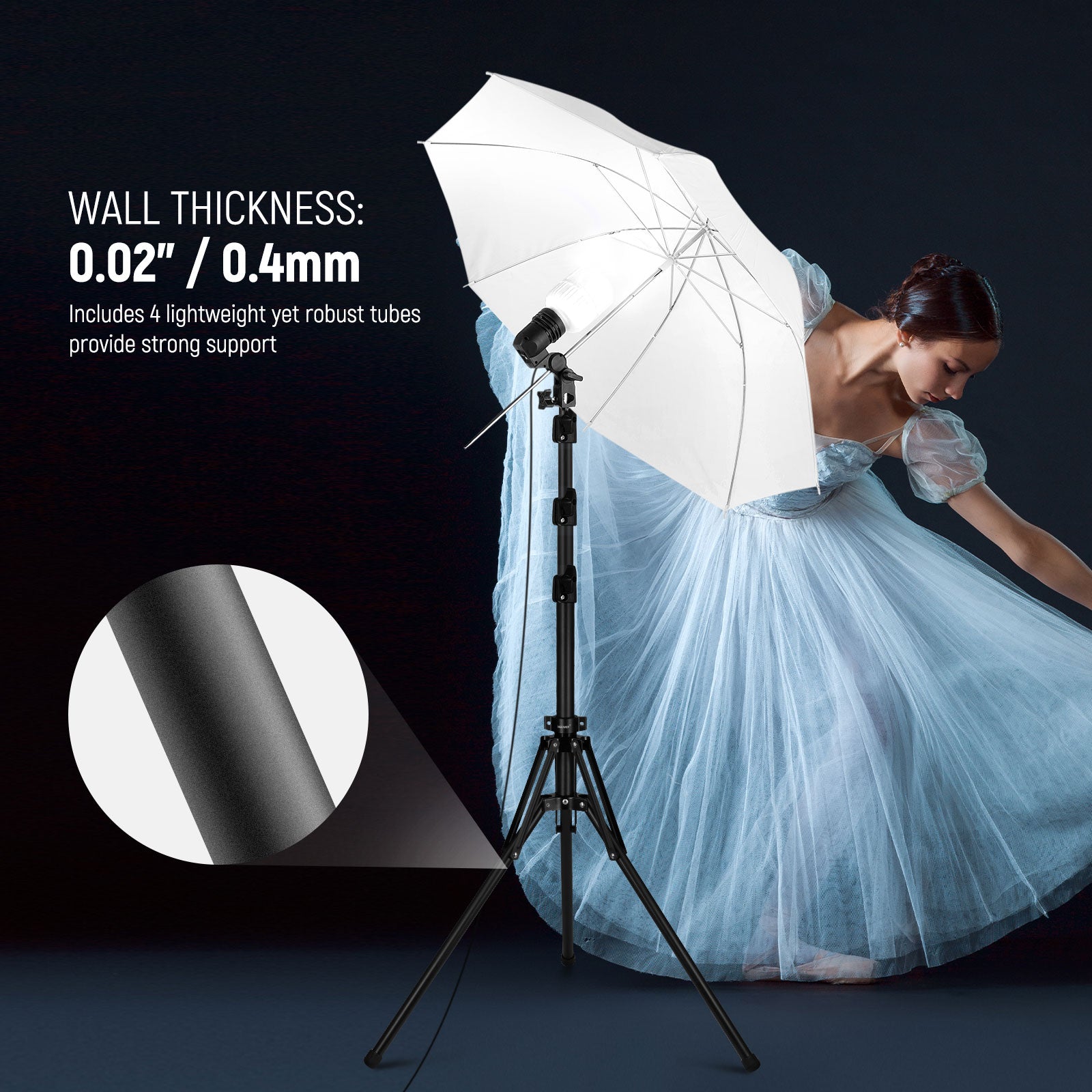 NEEWER ST178B 178cm Photography Light Stand
