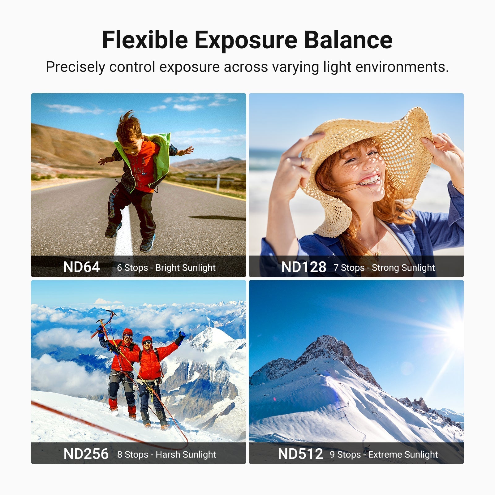 NEEWER Variable ND Filter Compatible with DJI Osmo Pocket 3 / Pocket 4 & Xtra Muse