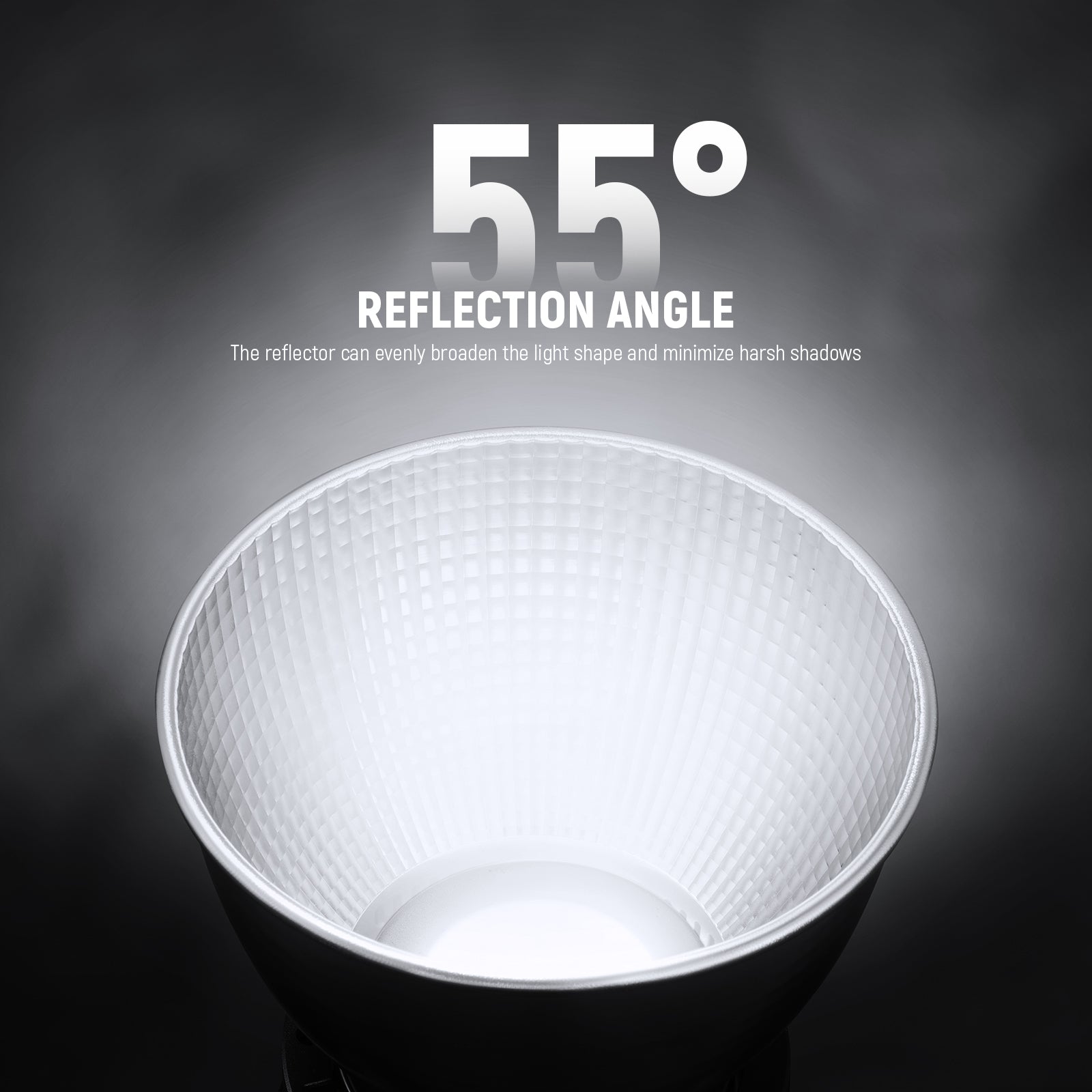 NEEWER RF1/RF2 Fish Scale Pattern Standard Reflector Diffuser