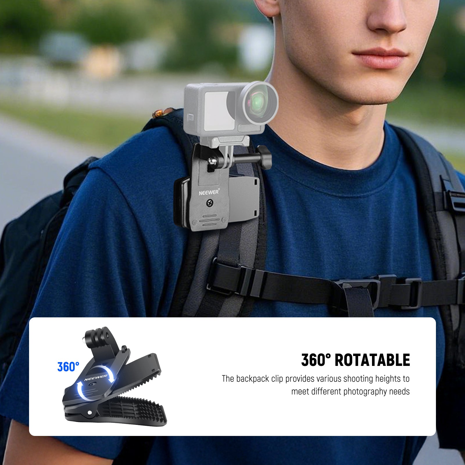 NEEWER GP-75 Accessories Kit For Action Camera