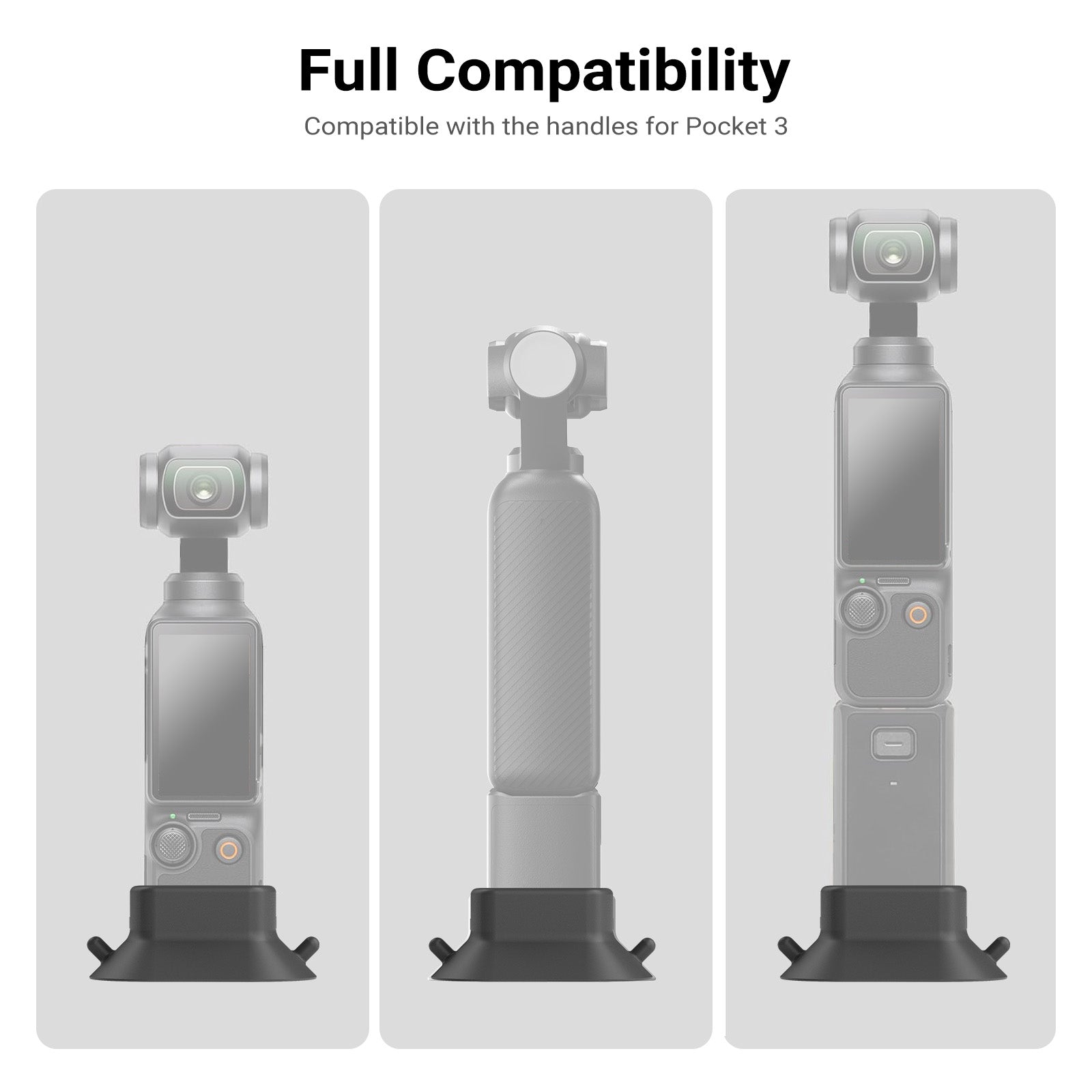 NEEWER BASICS AC023 Suction Cup Desktop Mount for DJI Osmo Pocket 3