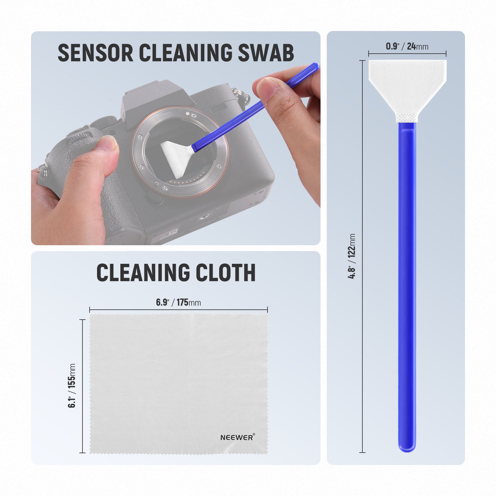 NEEWER HM-46 12 in 1 Camera Lens Cleaning Kit