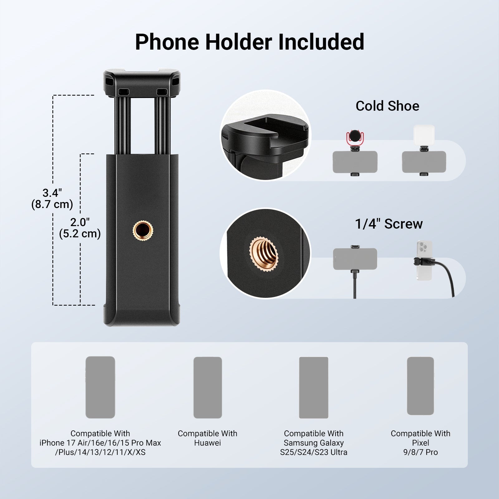 NEEWER BASICS ST014 Phone Tripod Stand