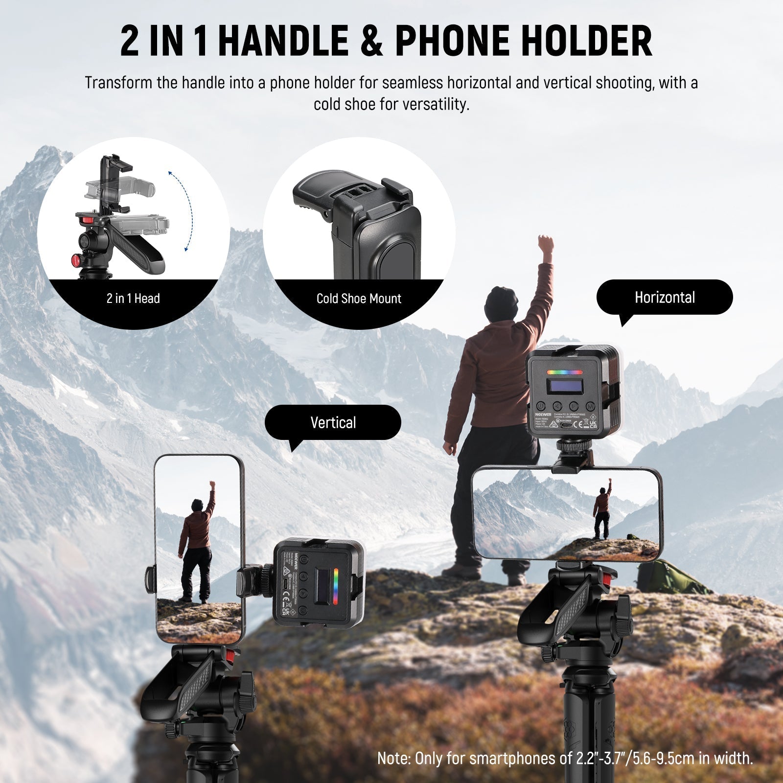 NEEWER TP36 Flexible Mini Tripod with Remote