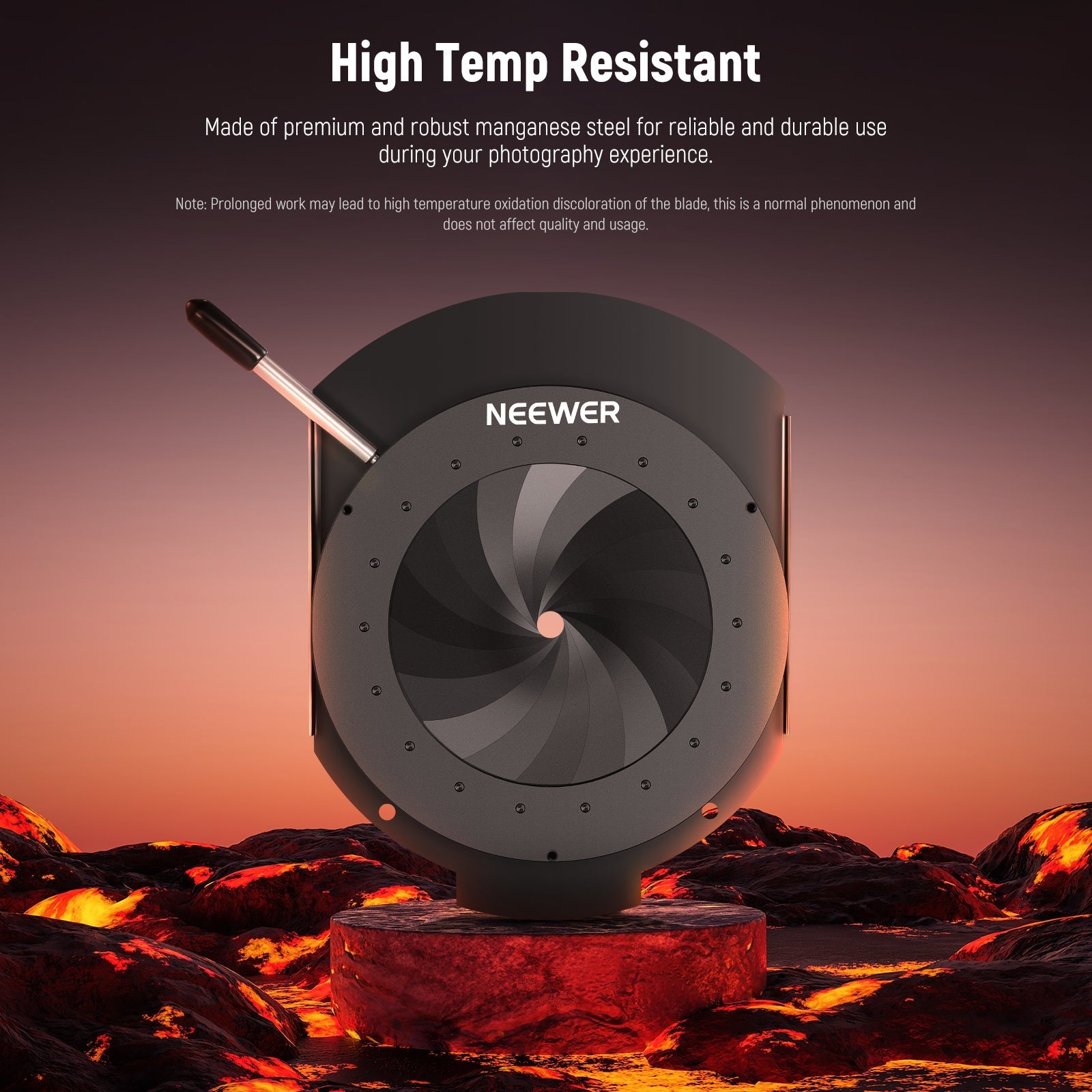 NEEWER CSS2 Spotlight Mount Iris for LS-39/LS-38 Spotlight Snoot