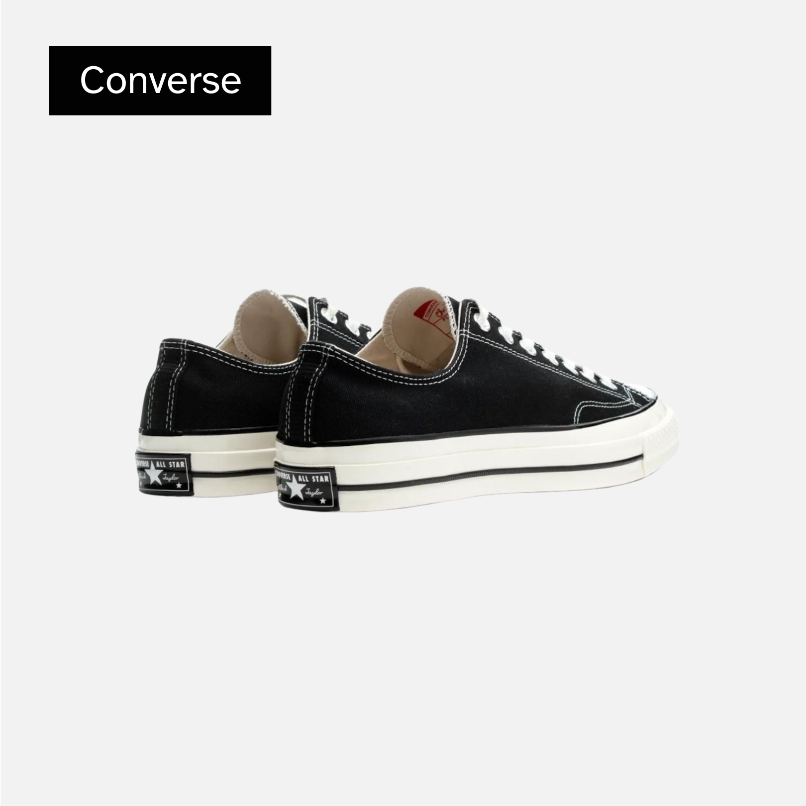 Converse Chuck 70 Low 'Black'
