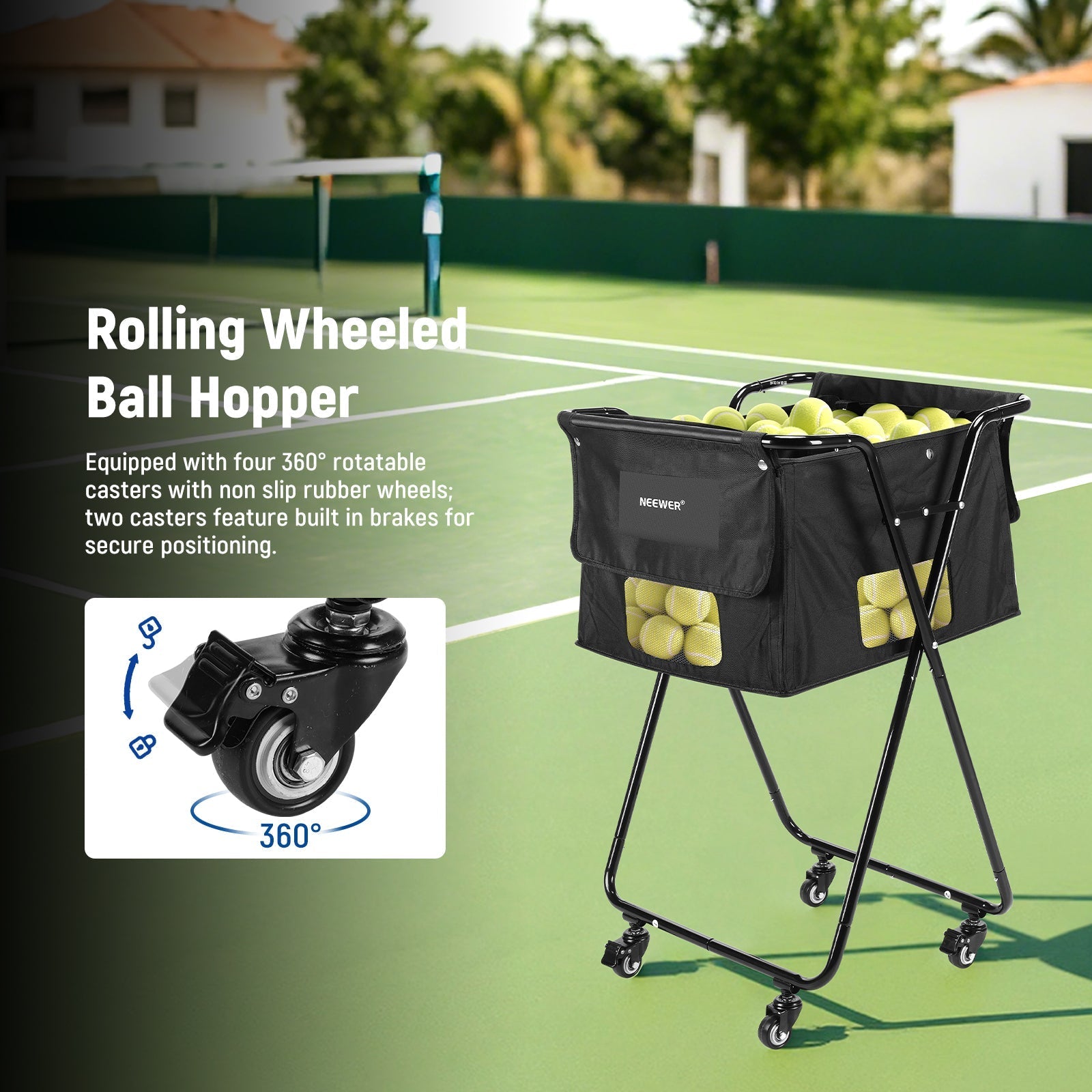 NEEWER PB01X Tennis Ball Hopper