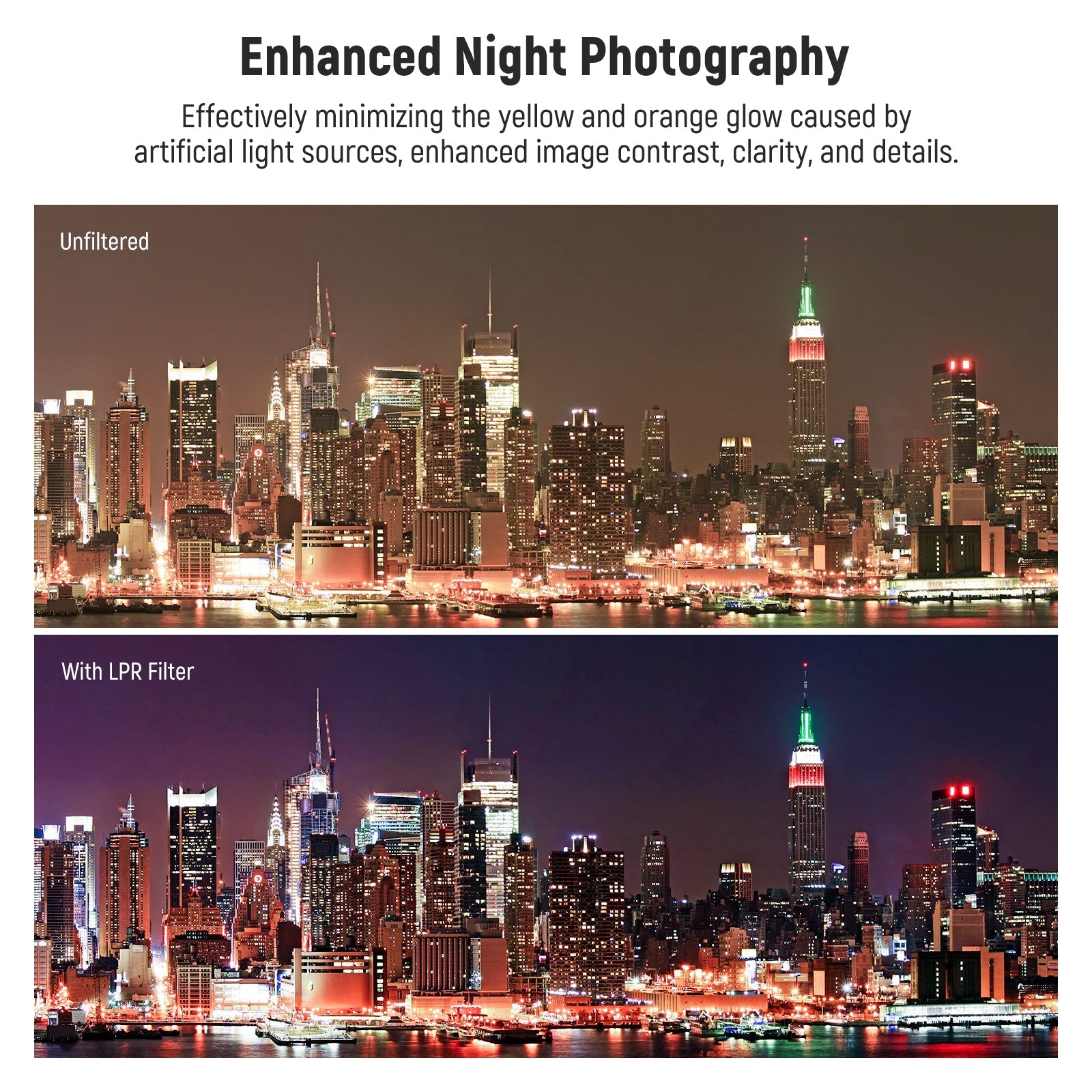 NEEWER FL-63 Light Pollution Reduction Filter for Pocket 3 / Pocket 4 & Xtra Muse