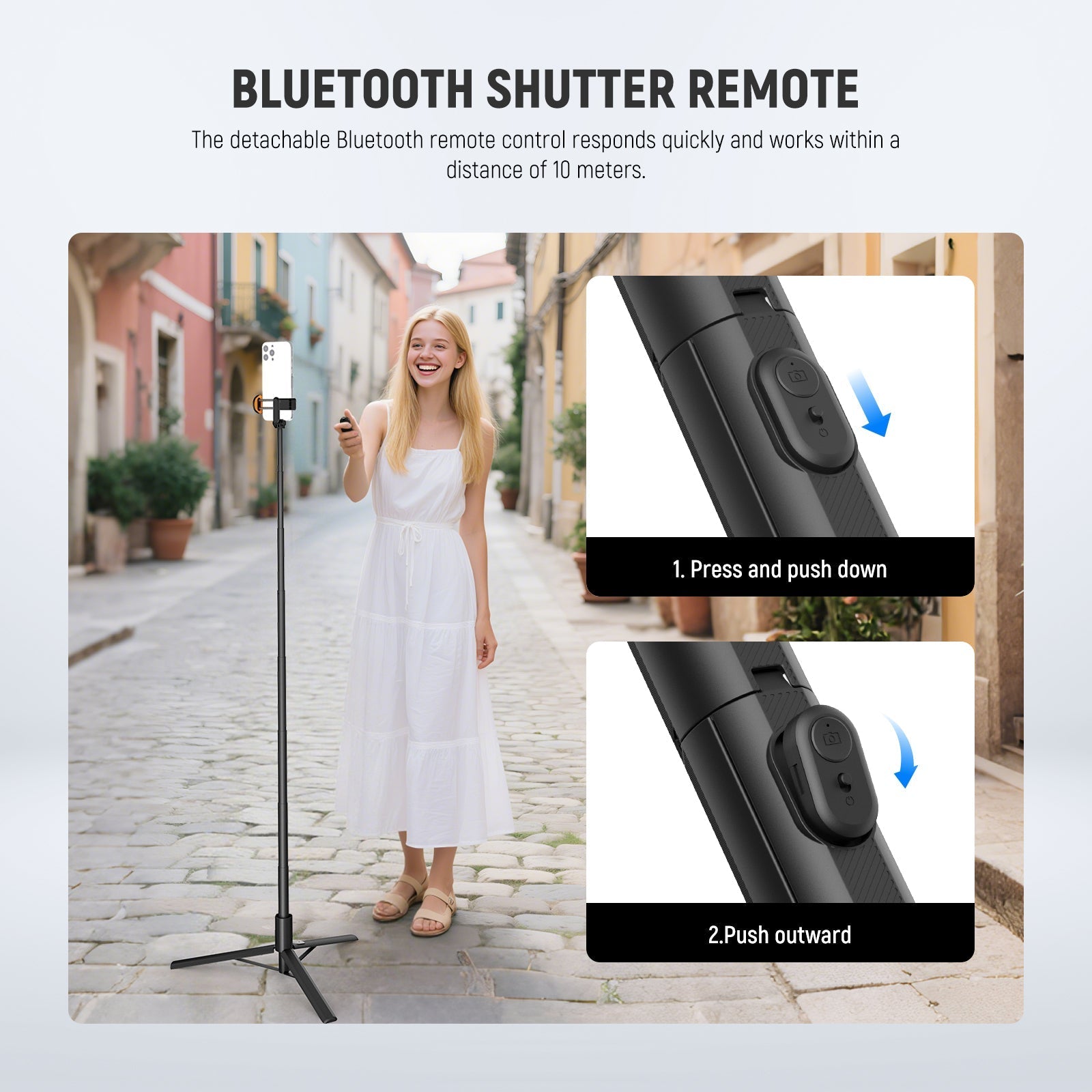 NEEWER ENTRY LEVEL VERSION PA988 71" Selfie Stick Tripod