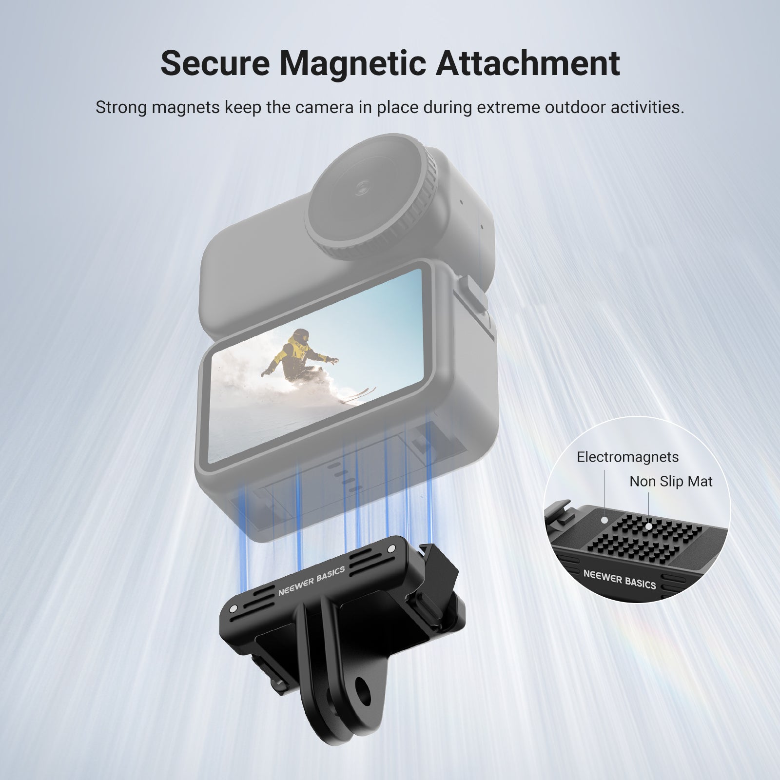 NEEWER BASICS AC057 Magnetic Mount Adapter For DJI Osmo Nano