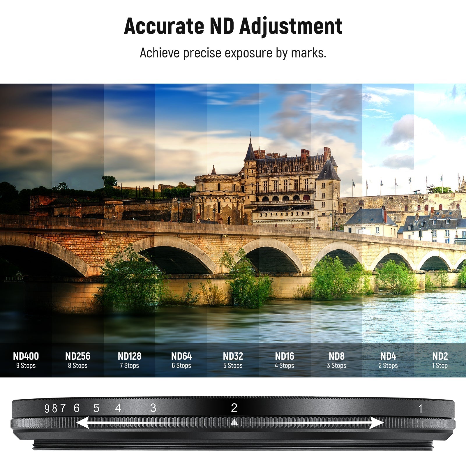 NEEWER BASICS Variable ND2-400 Filter