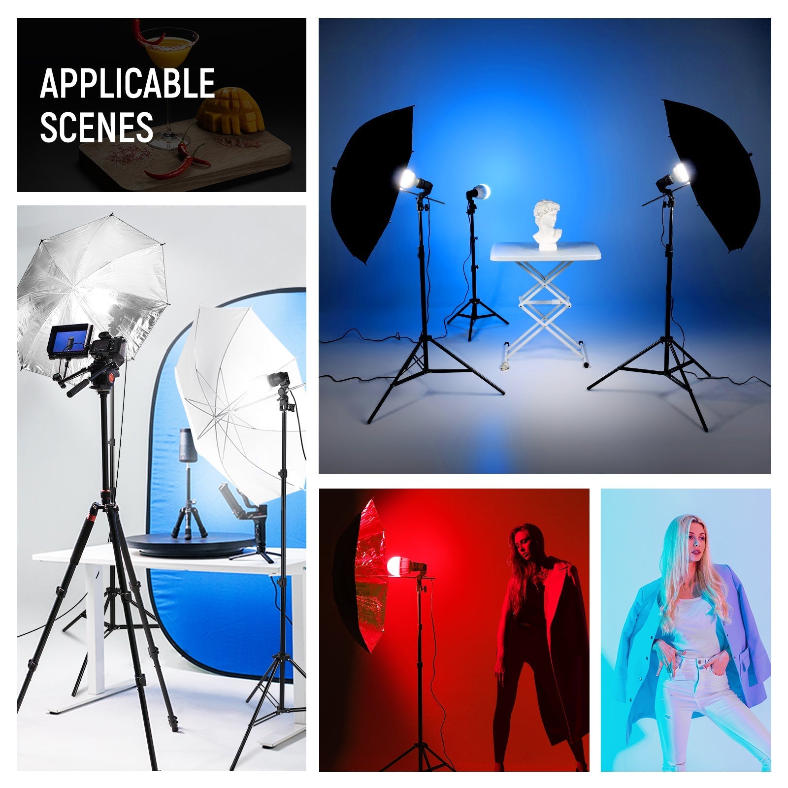 NEEWER NK501 400W Photography LED Lighting Kit